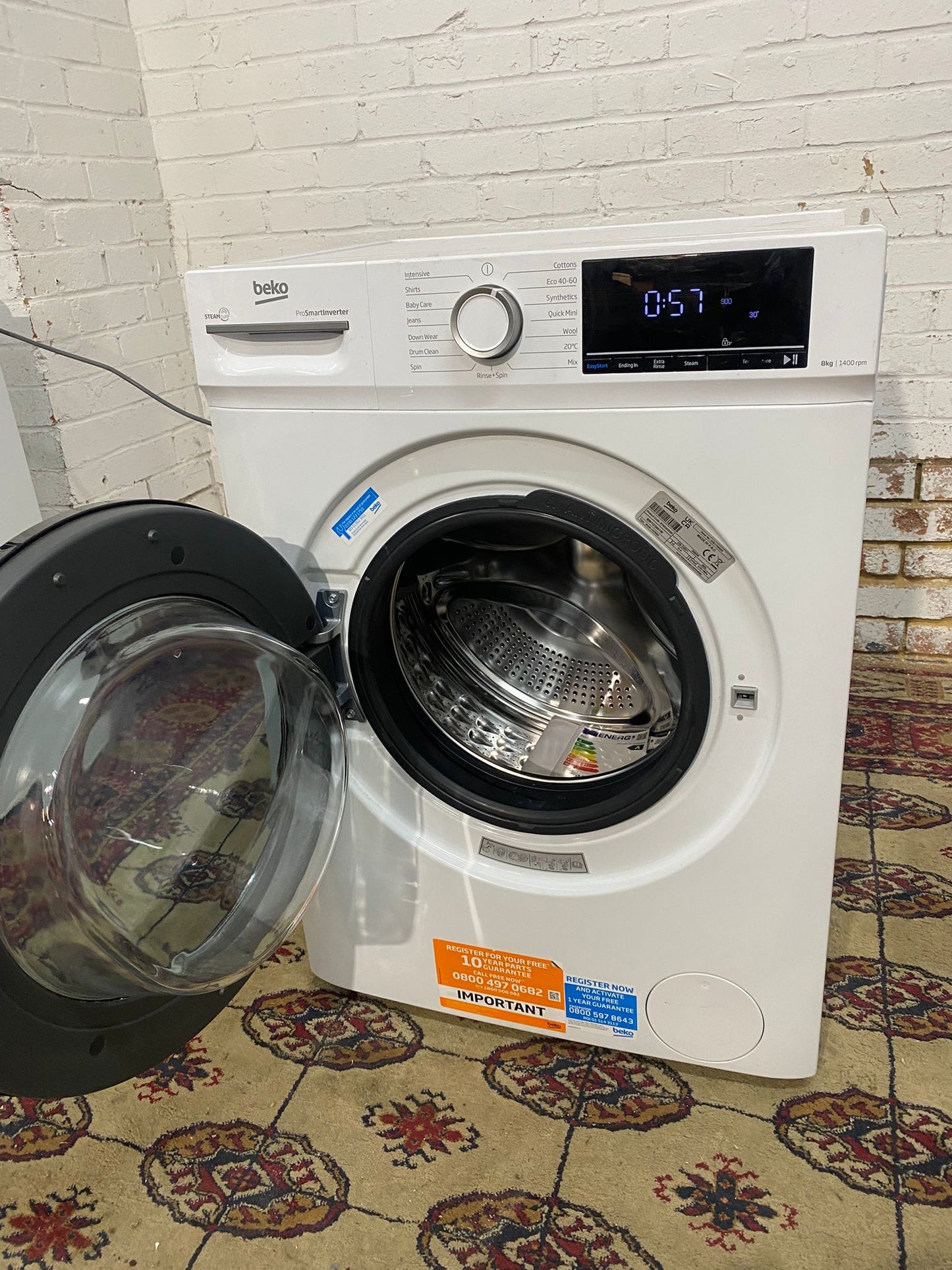 🚚Beautiful Beko 8Kg Washing Machine For Sale