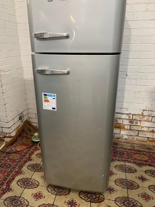 SMEG RETRO Style Grey Fridge Freezer For Sale