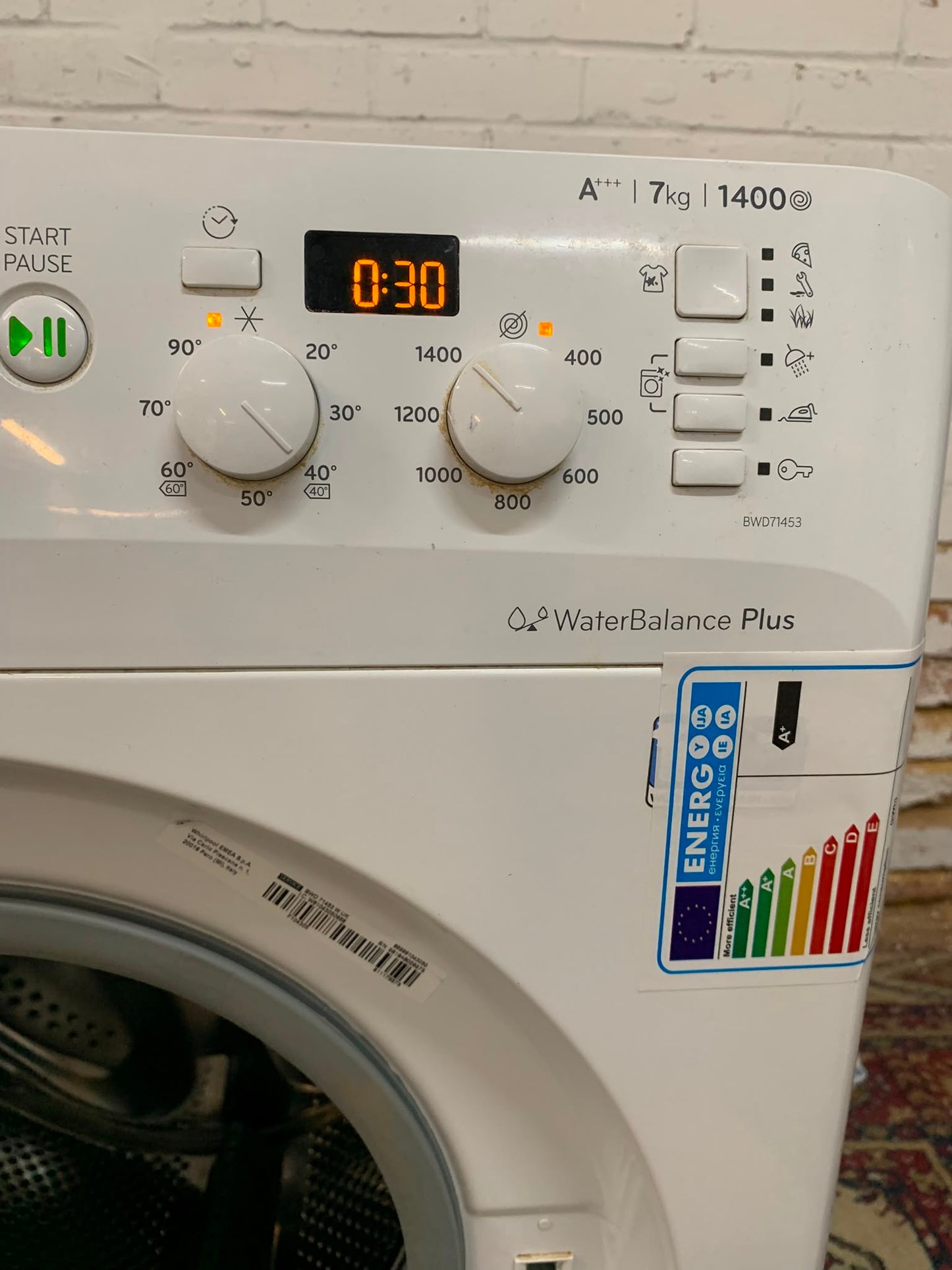 Indesit 7KG Washing Machine For Sale