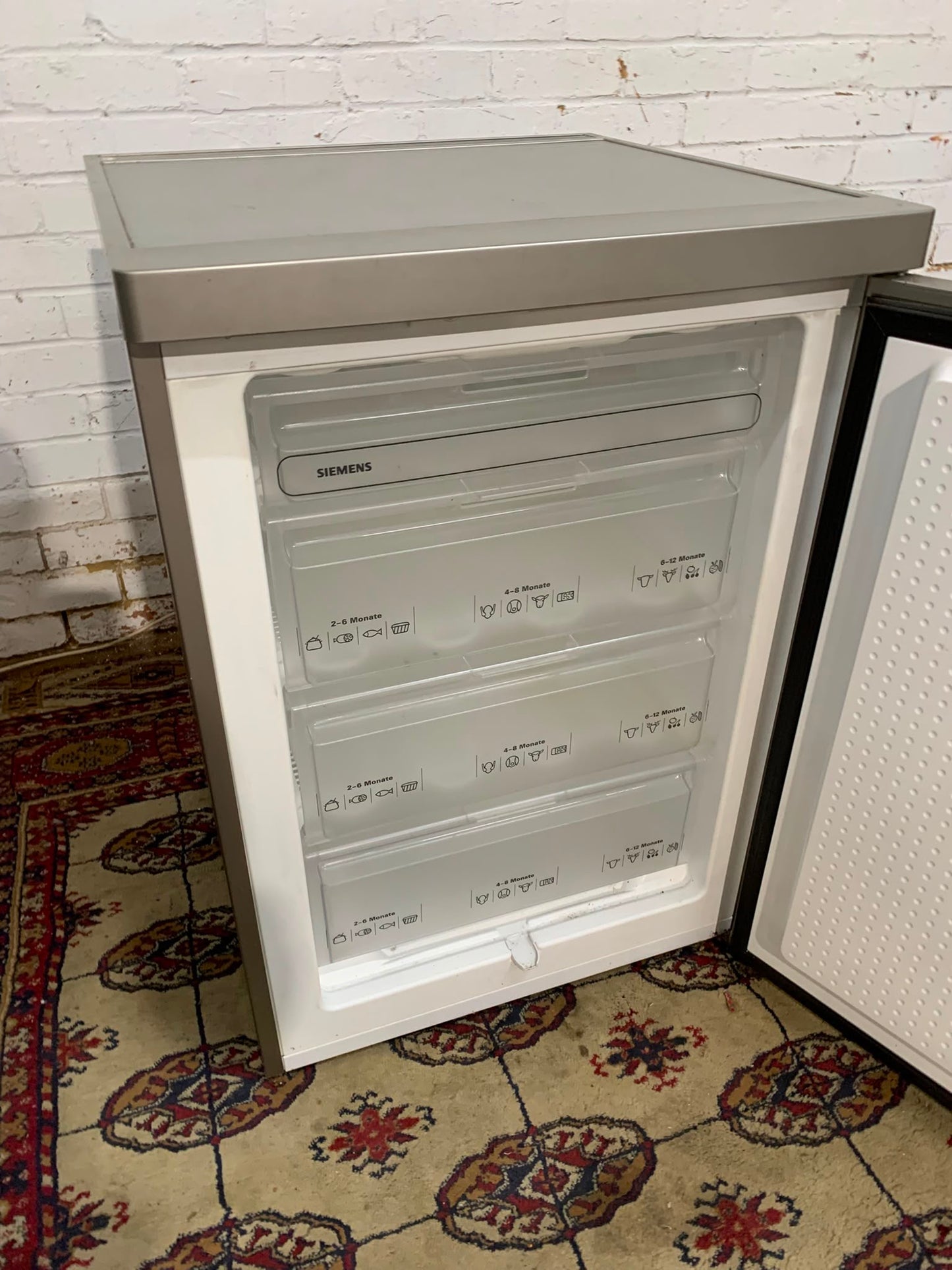 Stainless Steel Siemens UnderCounter Freezer For Sale