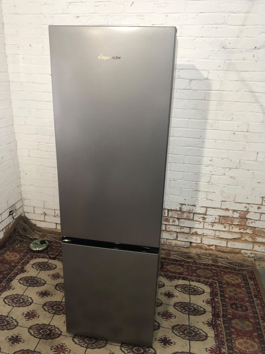 Tall FridgeMaster Grey Fridge Freezer