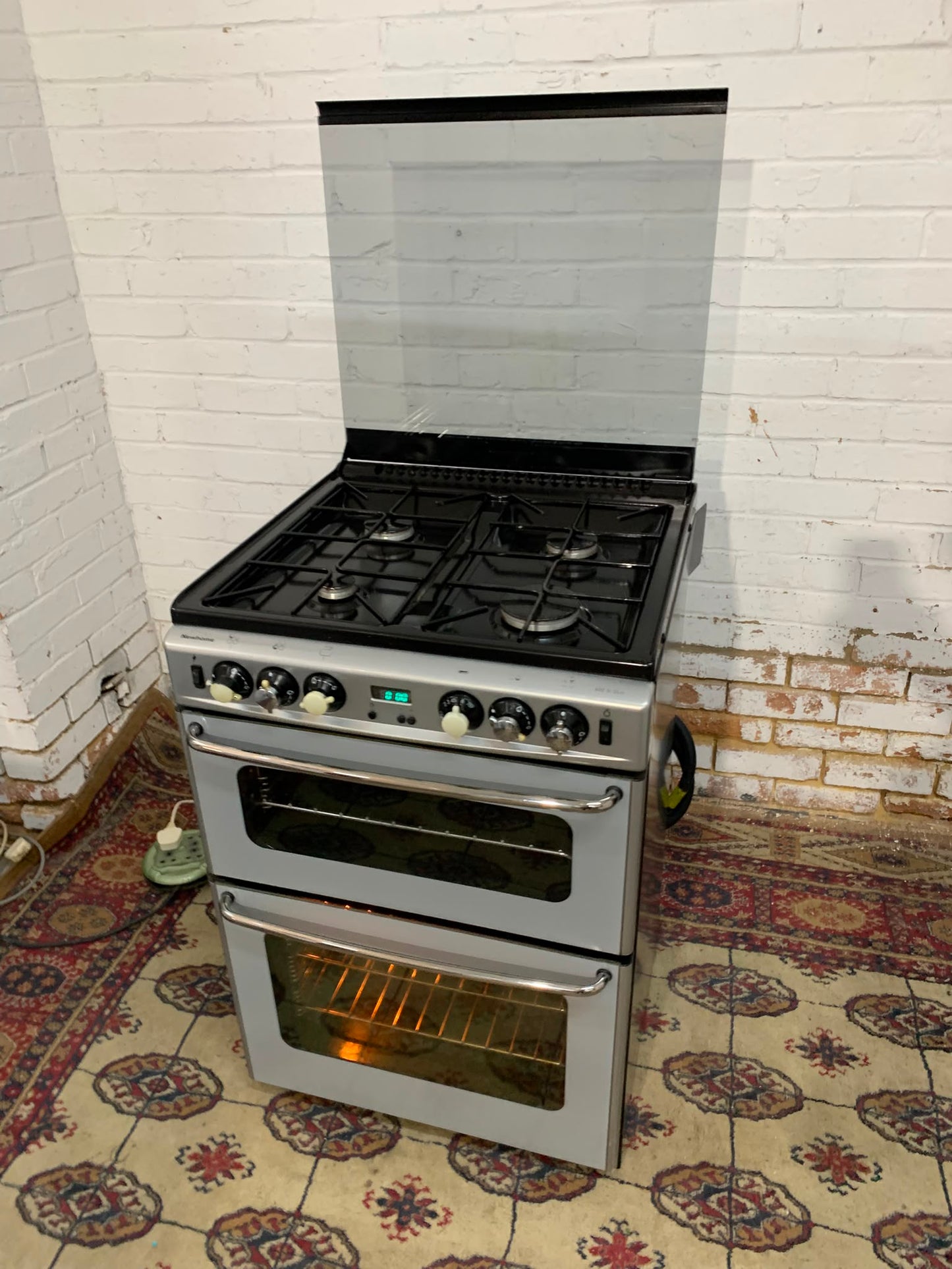 NEWHOME 60CM Grey Gas Cooker With Oven/Grill For Sale
