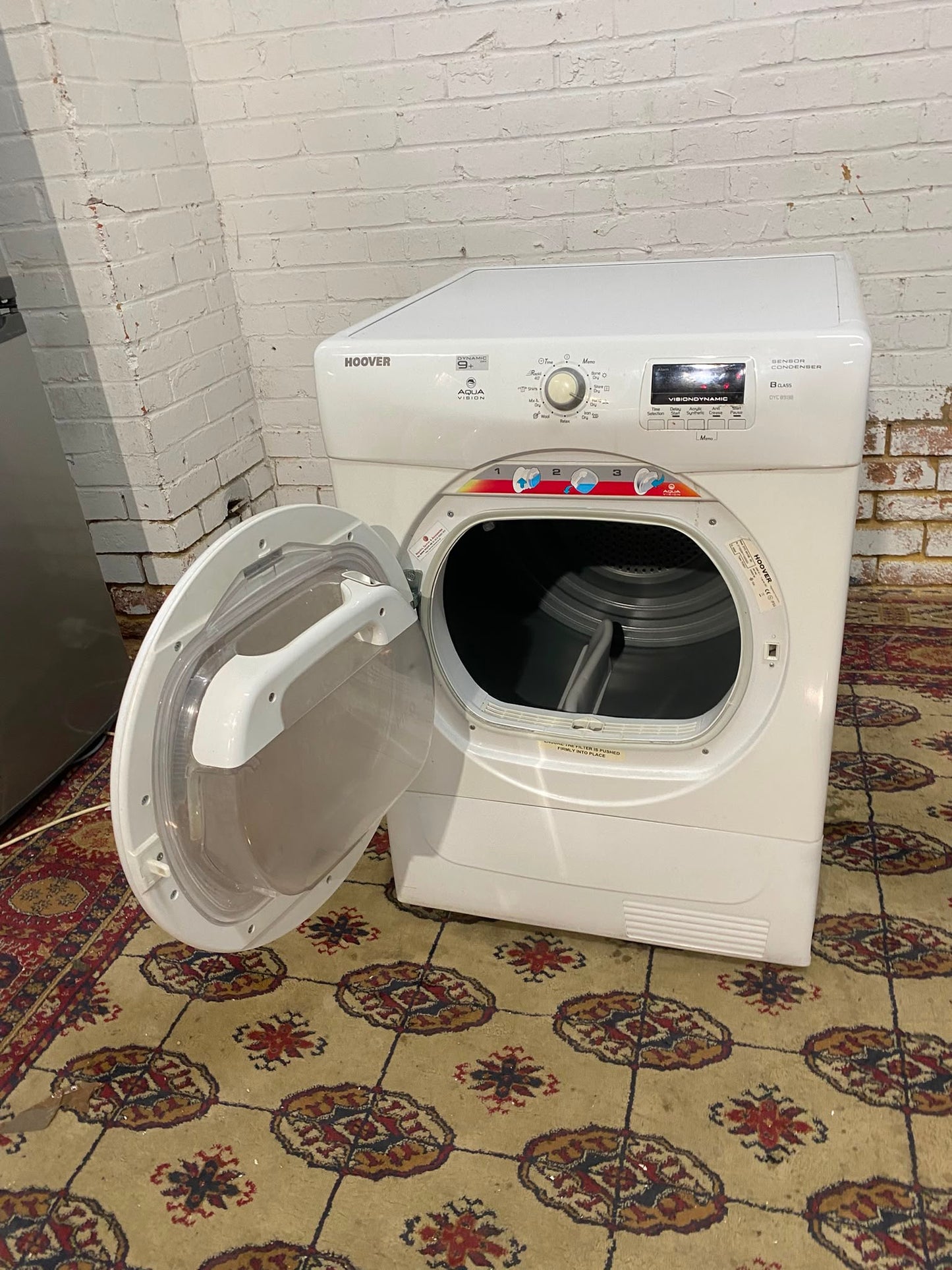 Hoover 9KG Glass Door Condenser Dryer For Sale