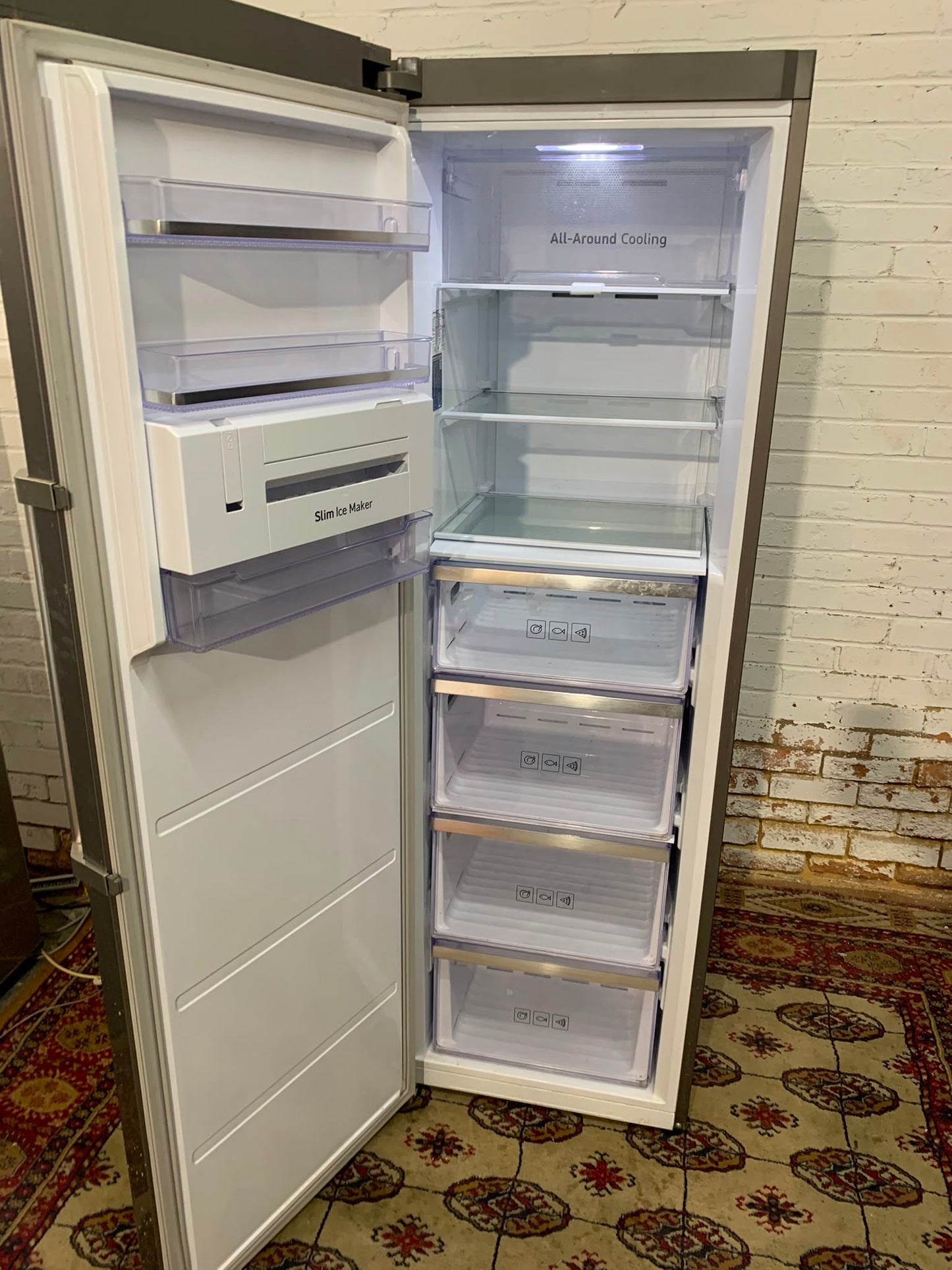 Samsung Standing Freezer Stainless Steel For Sale