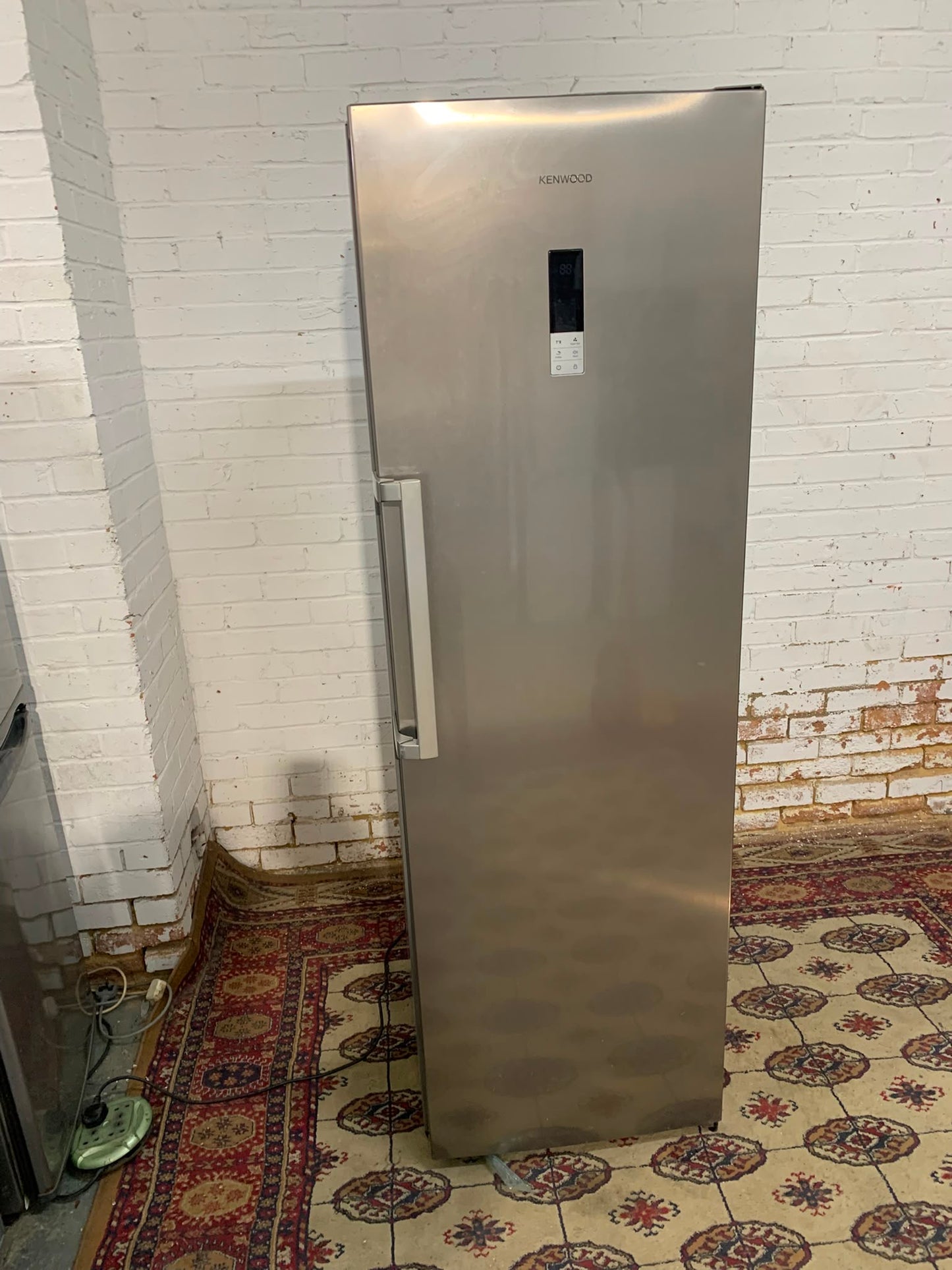 185CM Kenwood Standing Fridge Stainless Steel For Sale