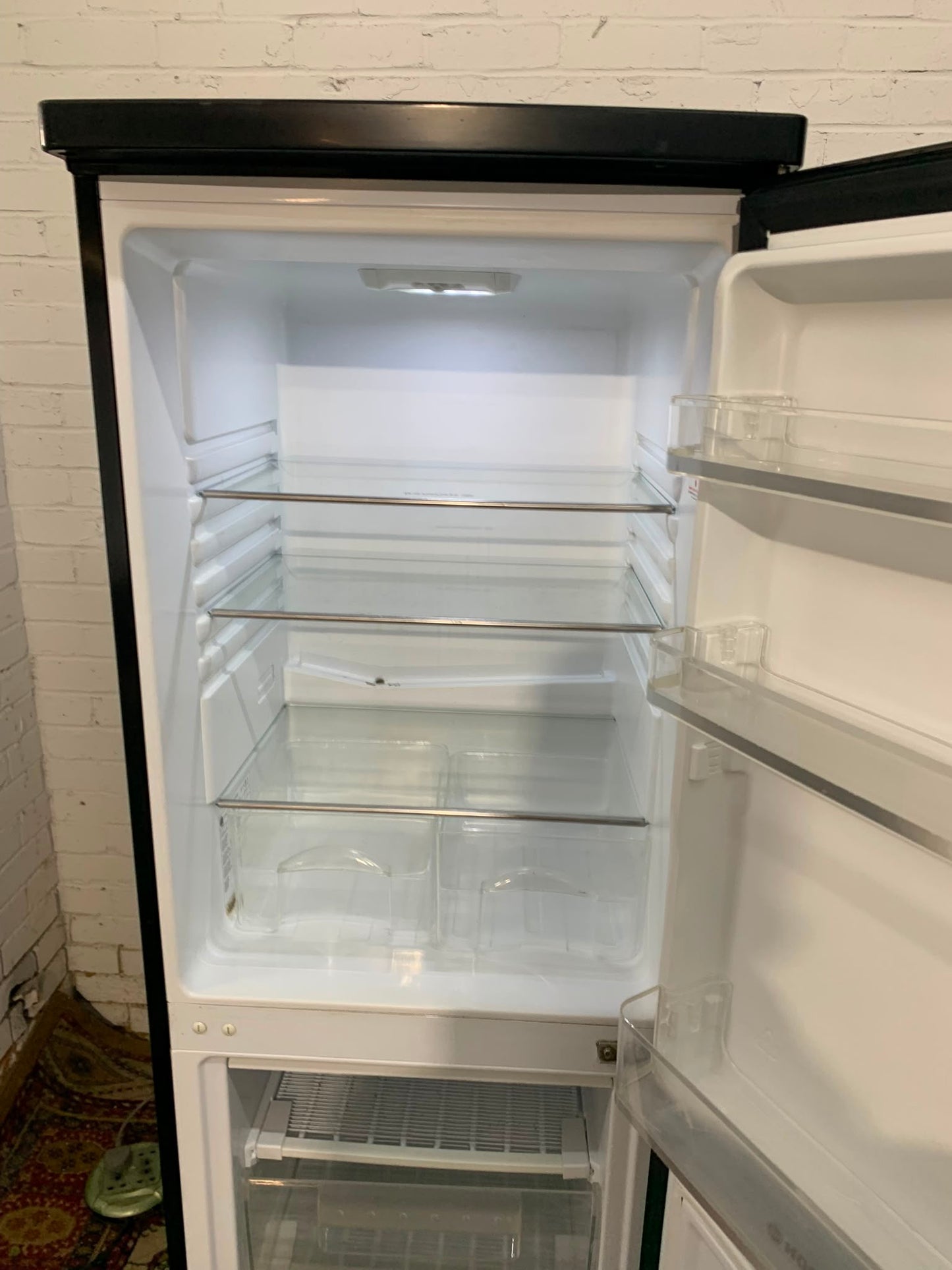 Hoover Black Fridge Freezer For Sale