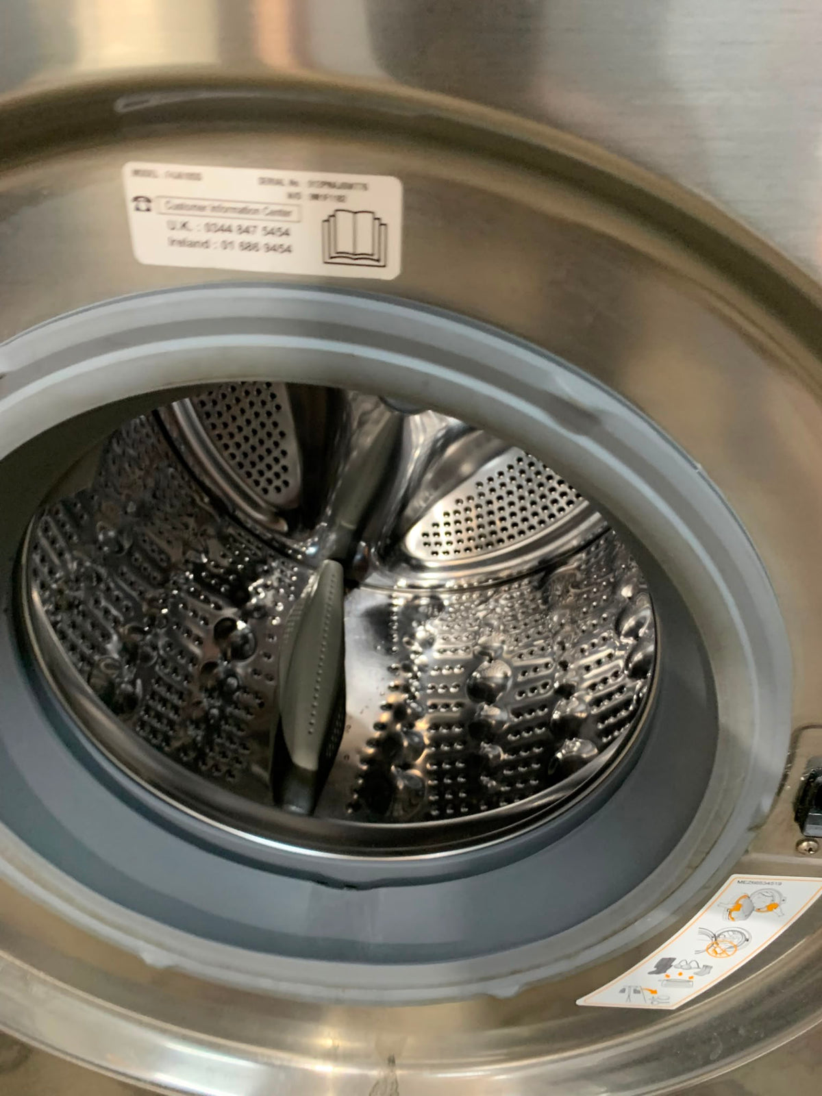 TopBrand LG Stainless Steel DirectDrive 10KG Washing Machine For Sale