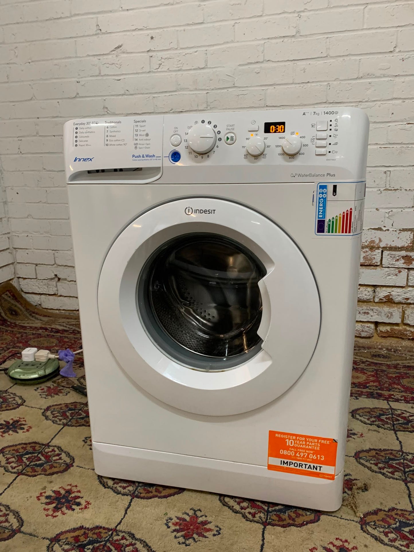 Indesit 7KG Washing Machine For Sale