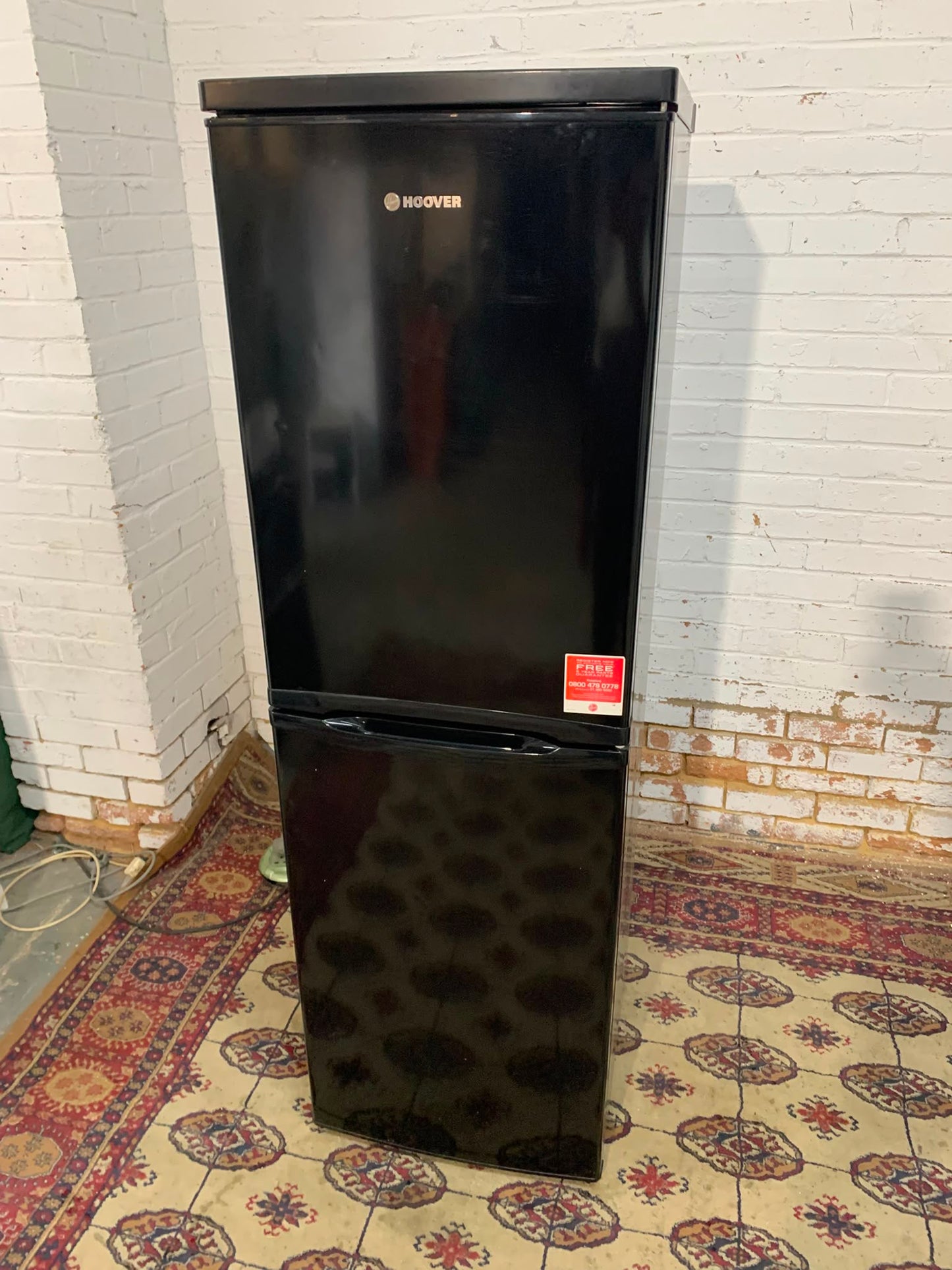 Hoover Black Fridge Freezer For Sale