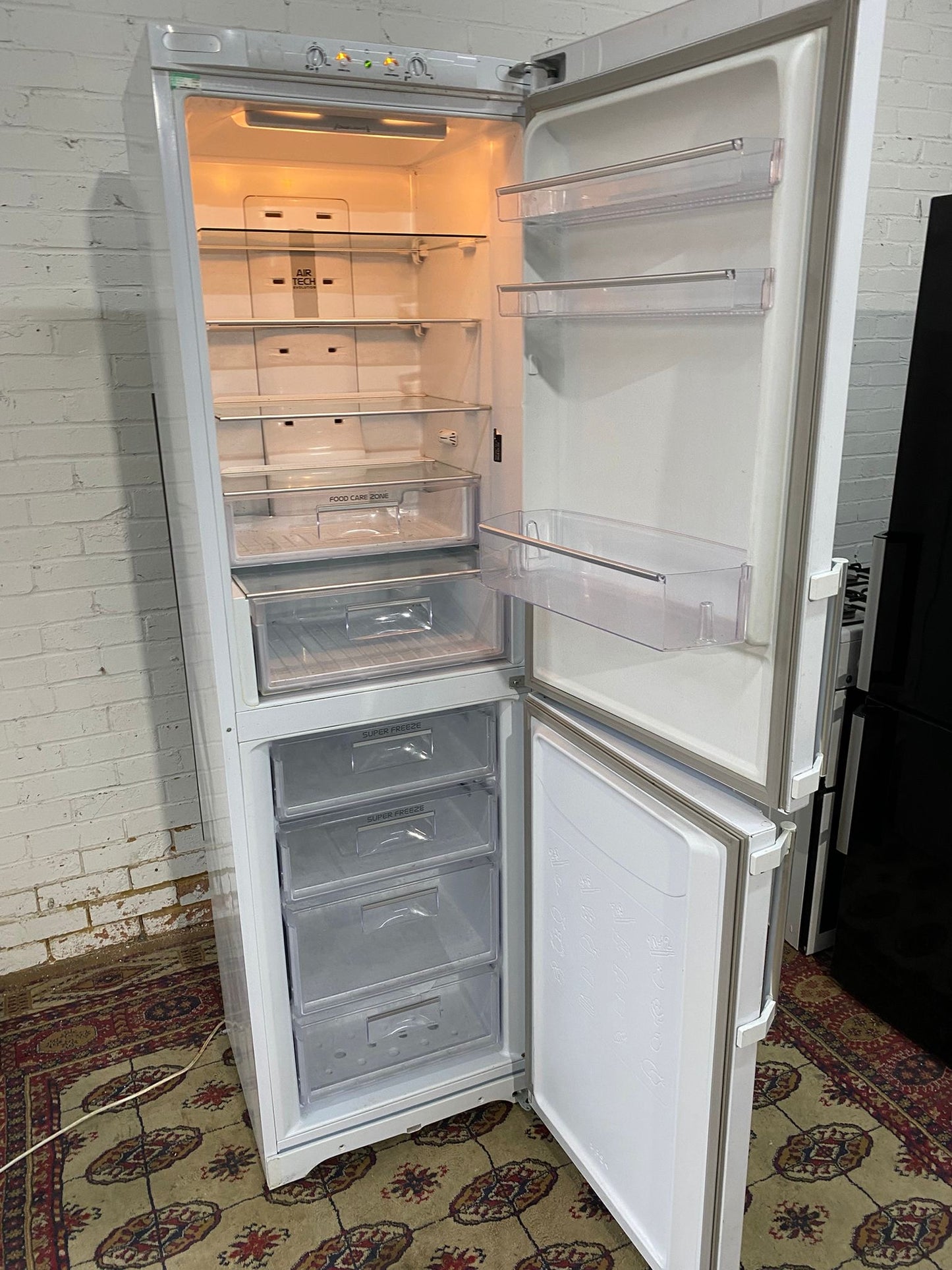 Tall 2M HotPoint Fridge Freezer For Sale