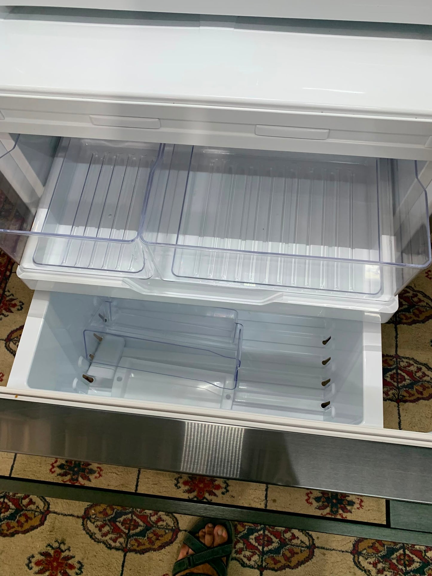 Top Brand Fisher & Pa Kel Stainless Steel American Fridge Freezer For Sale