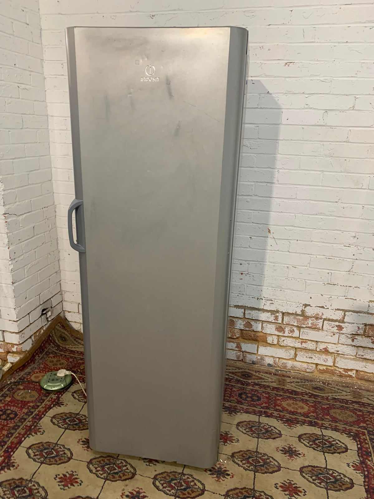 Tall Indesit Grey Standing Fridge Only For Sale