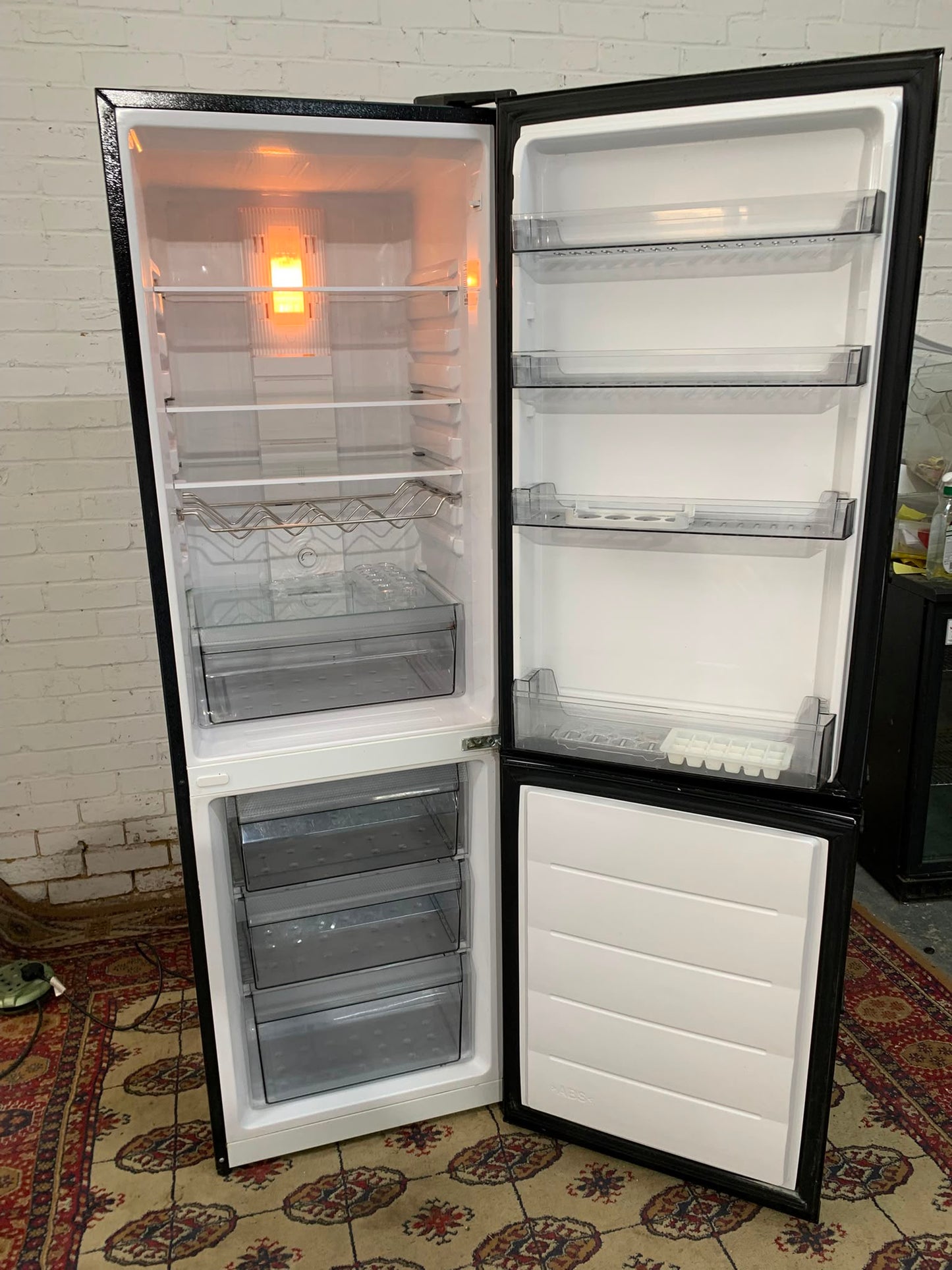 Daewoo Black Fridge Freezer For Sale
