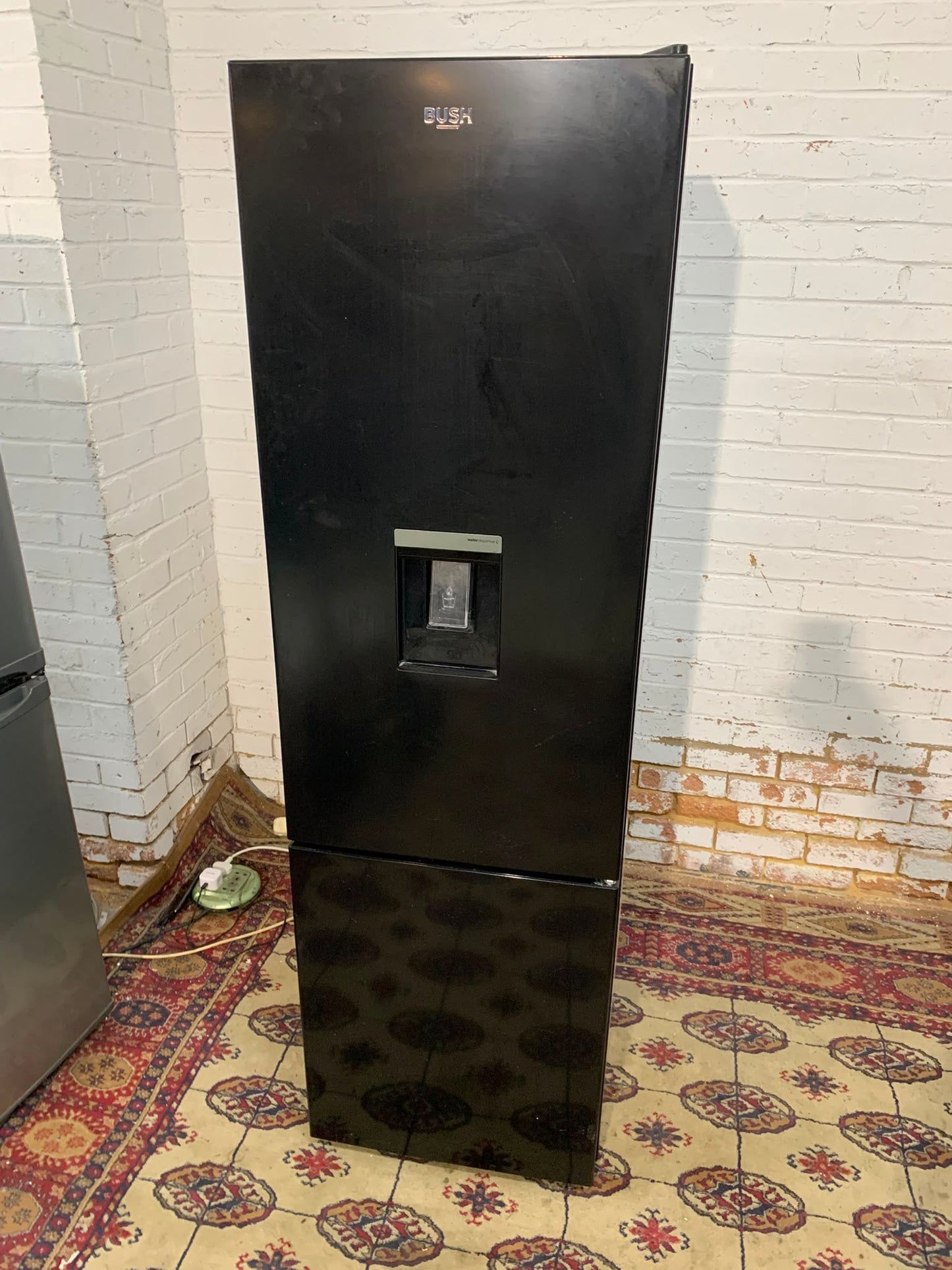 Tall 180CM Bush Black  Fridge Freezer With Water Dispenser For Sale
