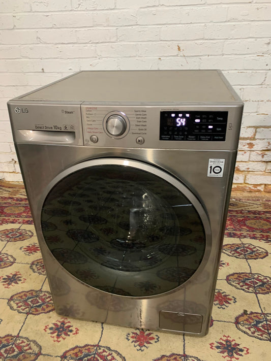 TopBrand LG Stainless Steel DirectDrive 10KG Washing Machine For Sale