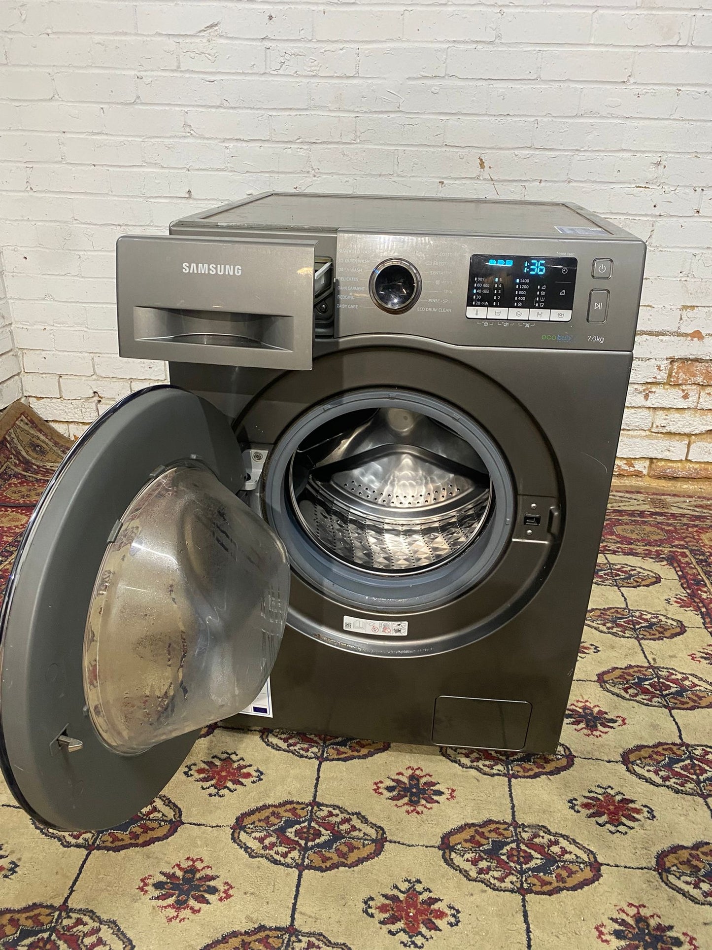 Samsung Digital Inverter Grey Washing Machine For Sale