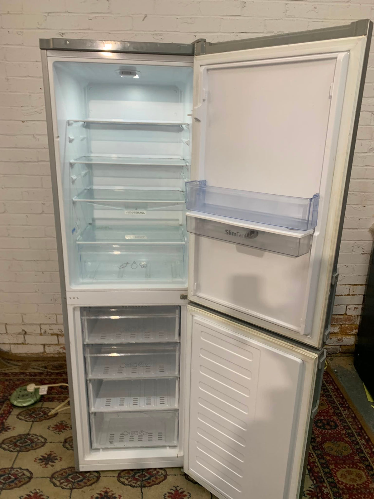 Beko Grey Fridge Freezer