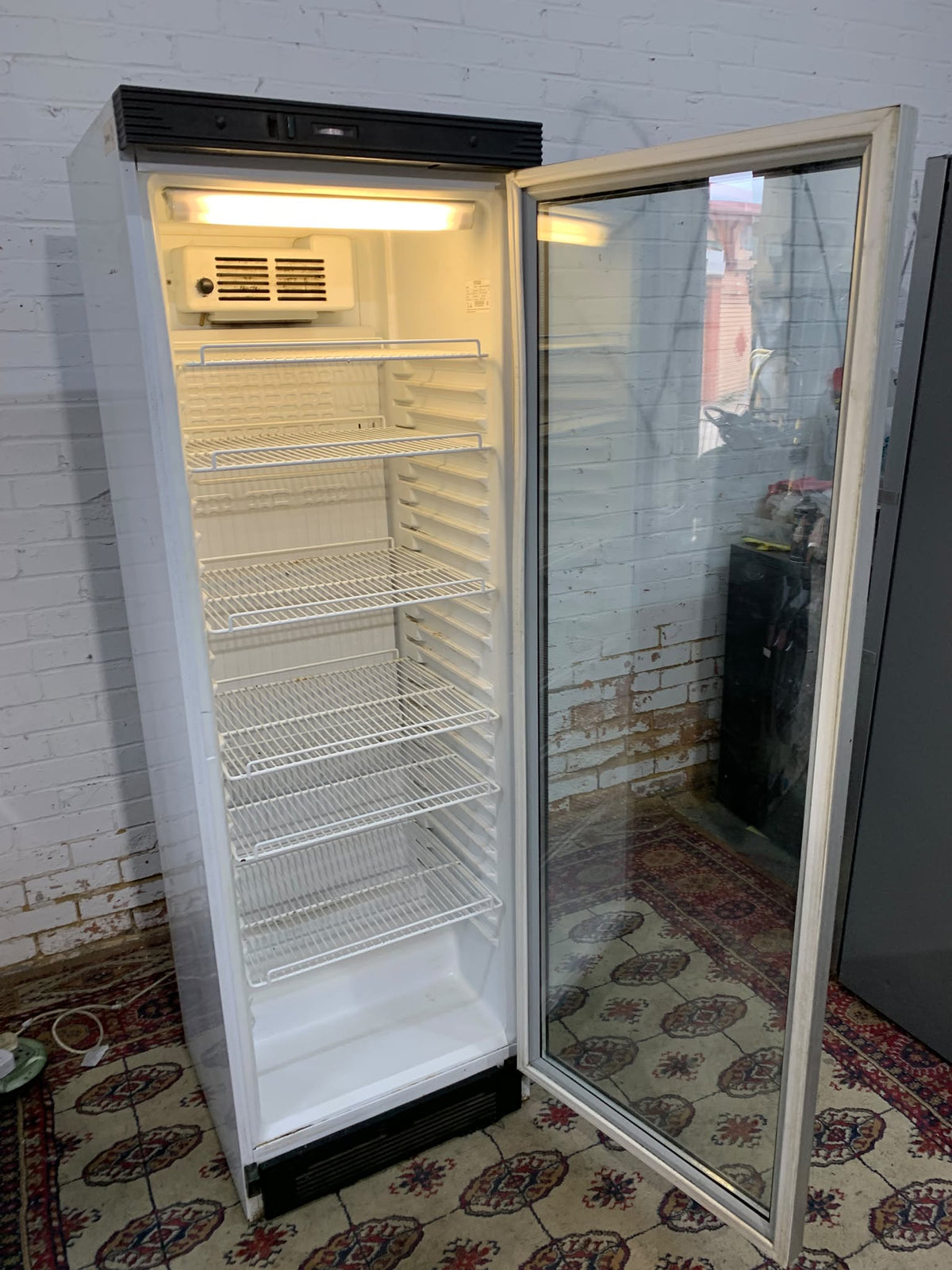 TopBrand TefCold Commercial Standing Drinks Fridge