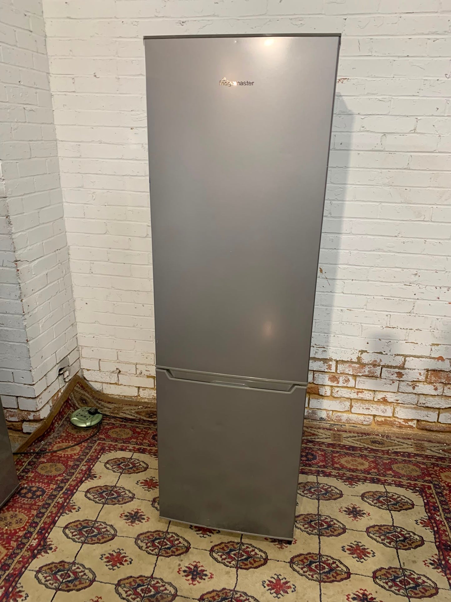 FridgeMaster Grey Fridge Freezer For Sale