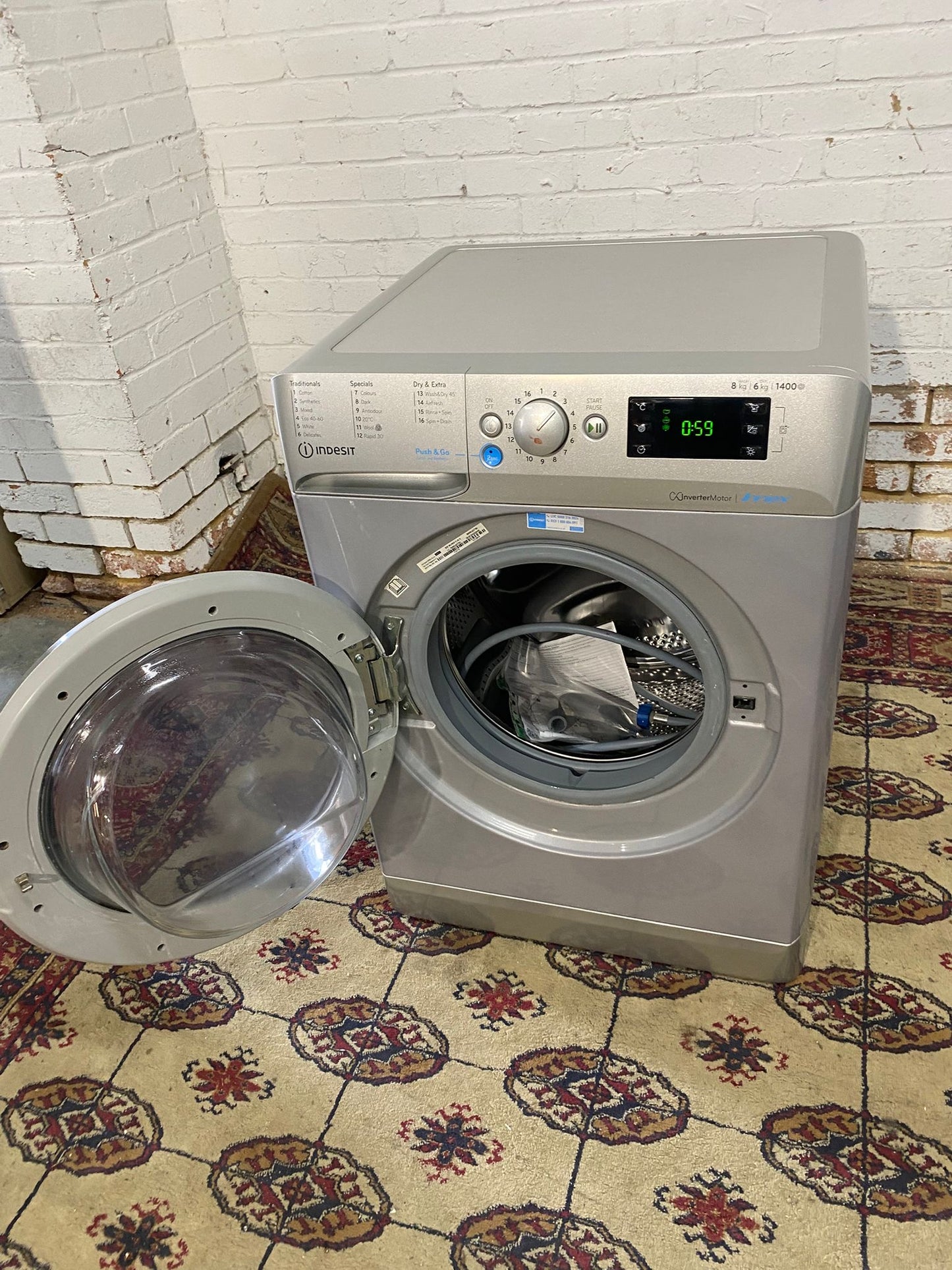 Indesit Washer Dryer 8/6KG For Sale