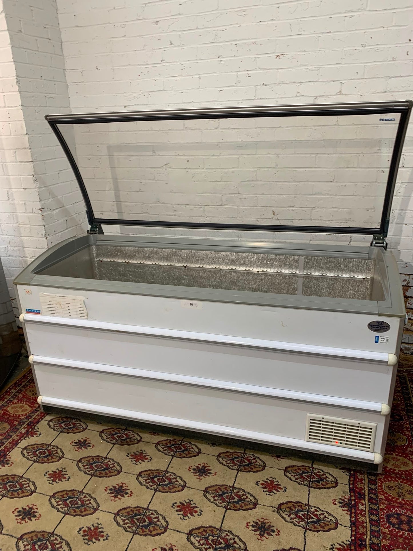 ✅🚐🚐 1.7M Long Commercial Glass Chest Freezer For Sale