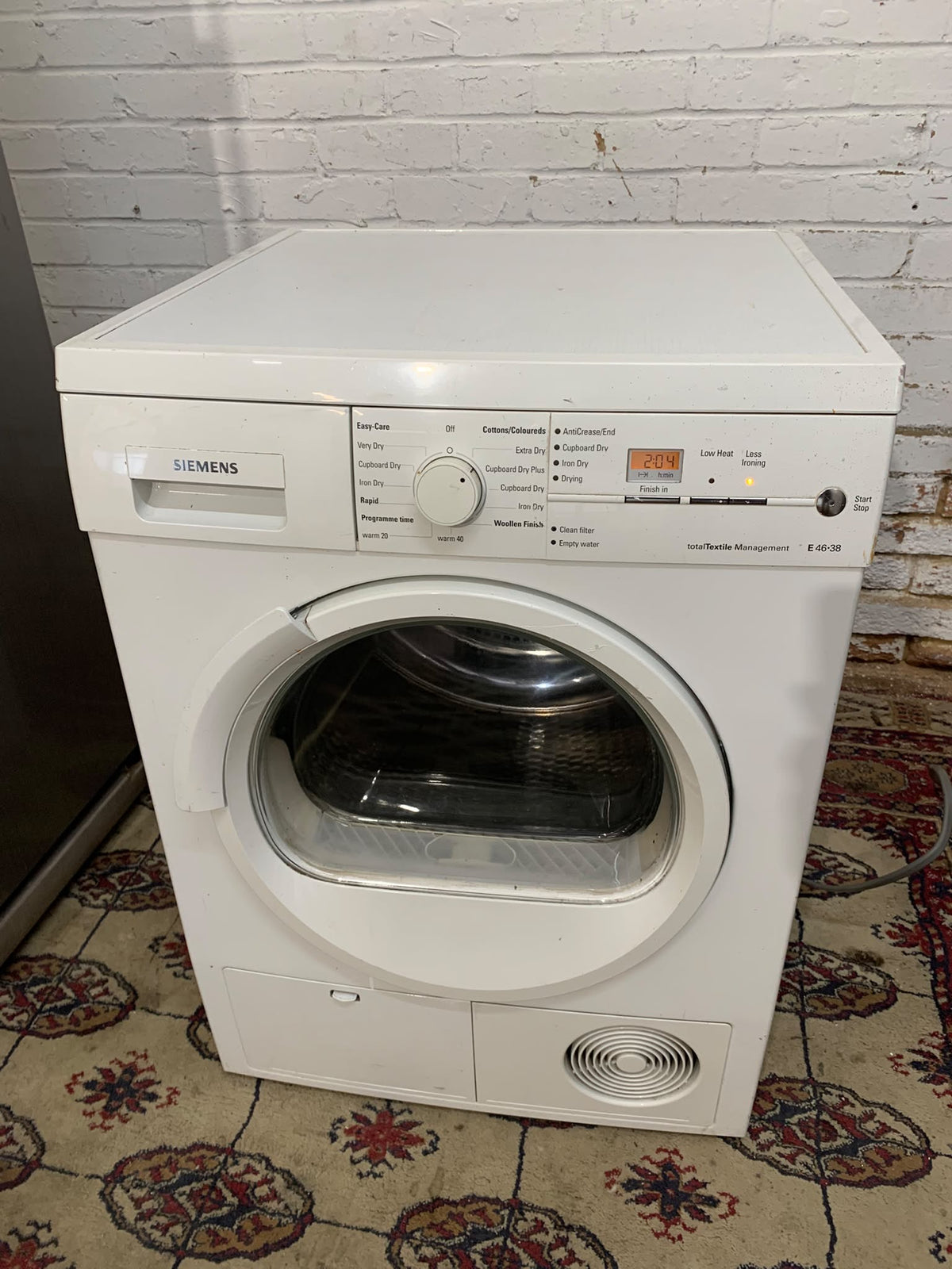 Siemens Glass Door Condenser Dryer