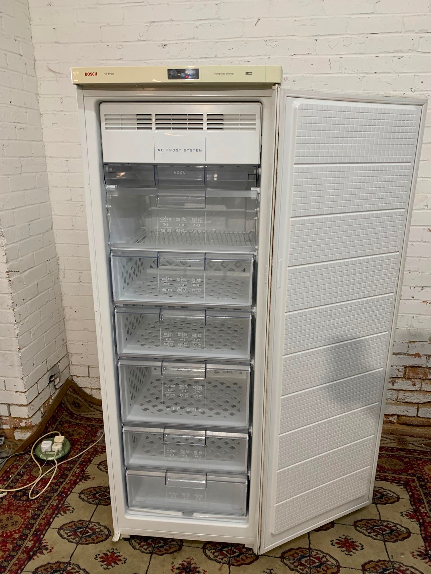 Tall Bosch Standing Freezer For Sale