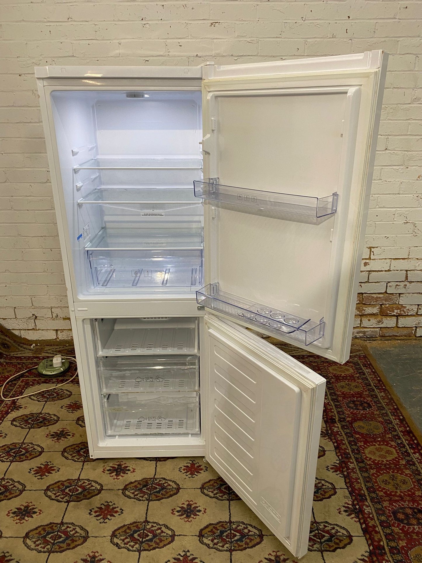 Beko White Fridge Freezer For Sale