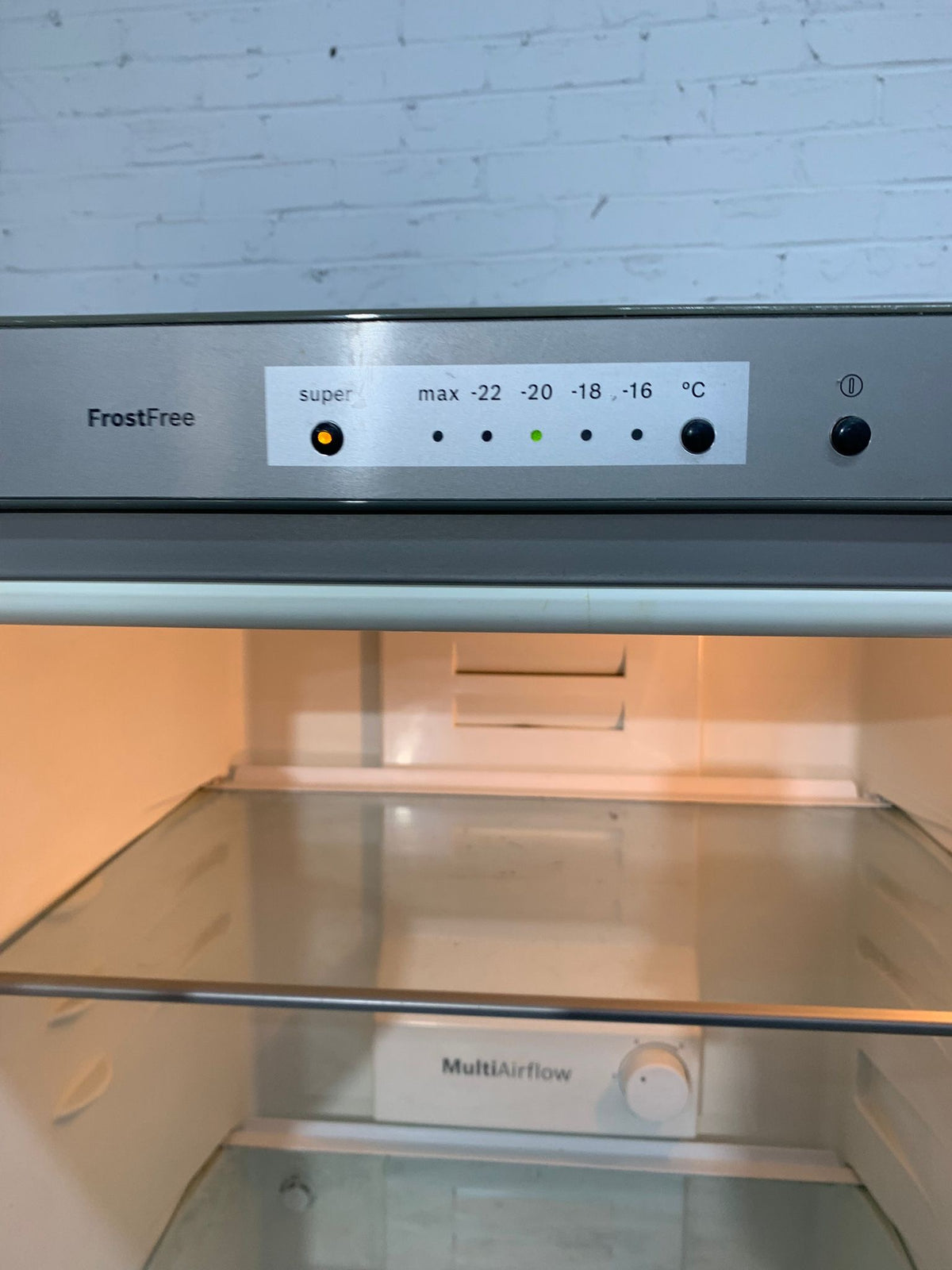 170CM Tall Bosch  Stainless Steel Fridge Freezer