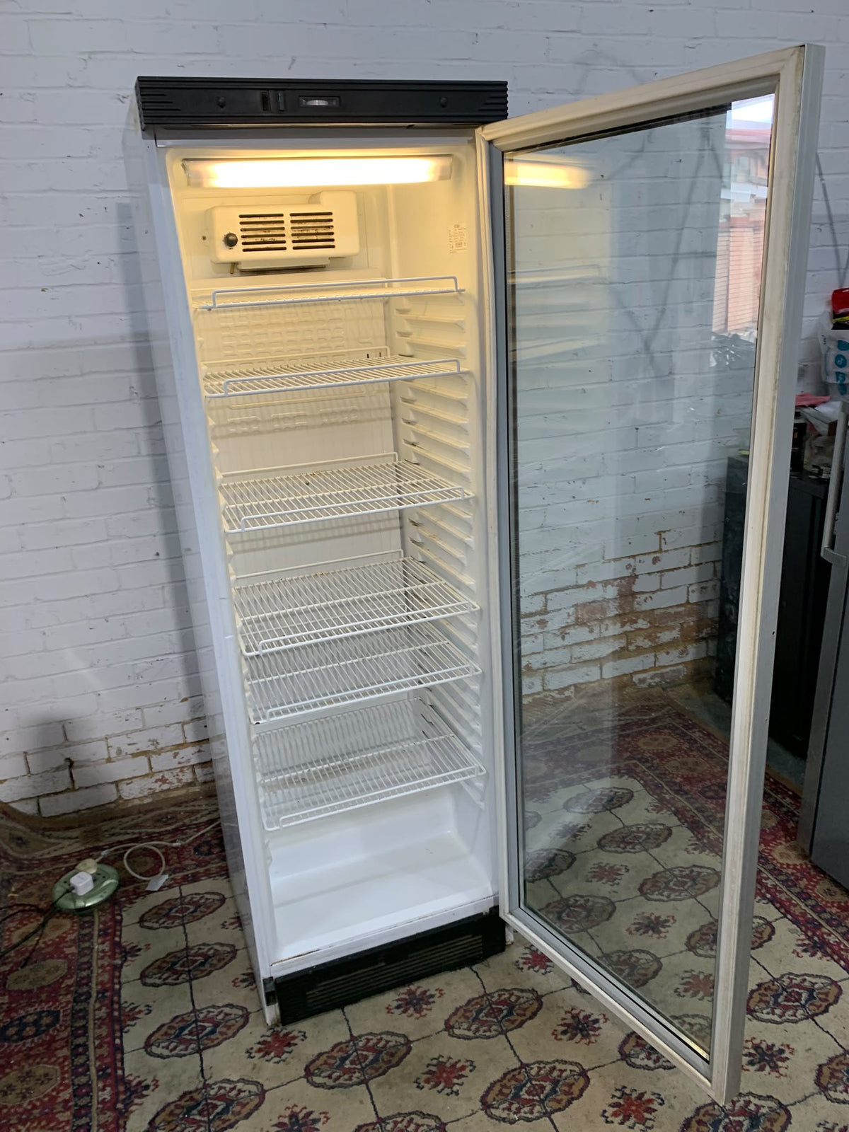TopBrand TefCold Commercial Standing Drinks Fridge