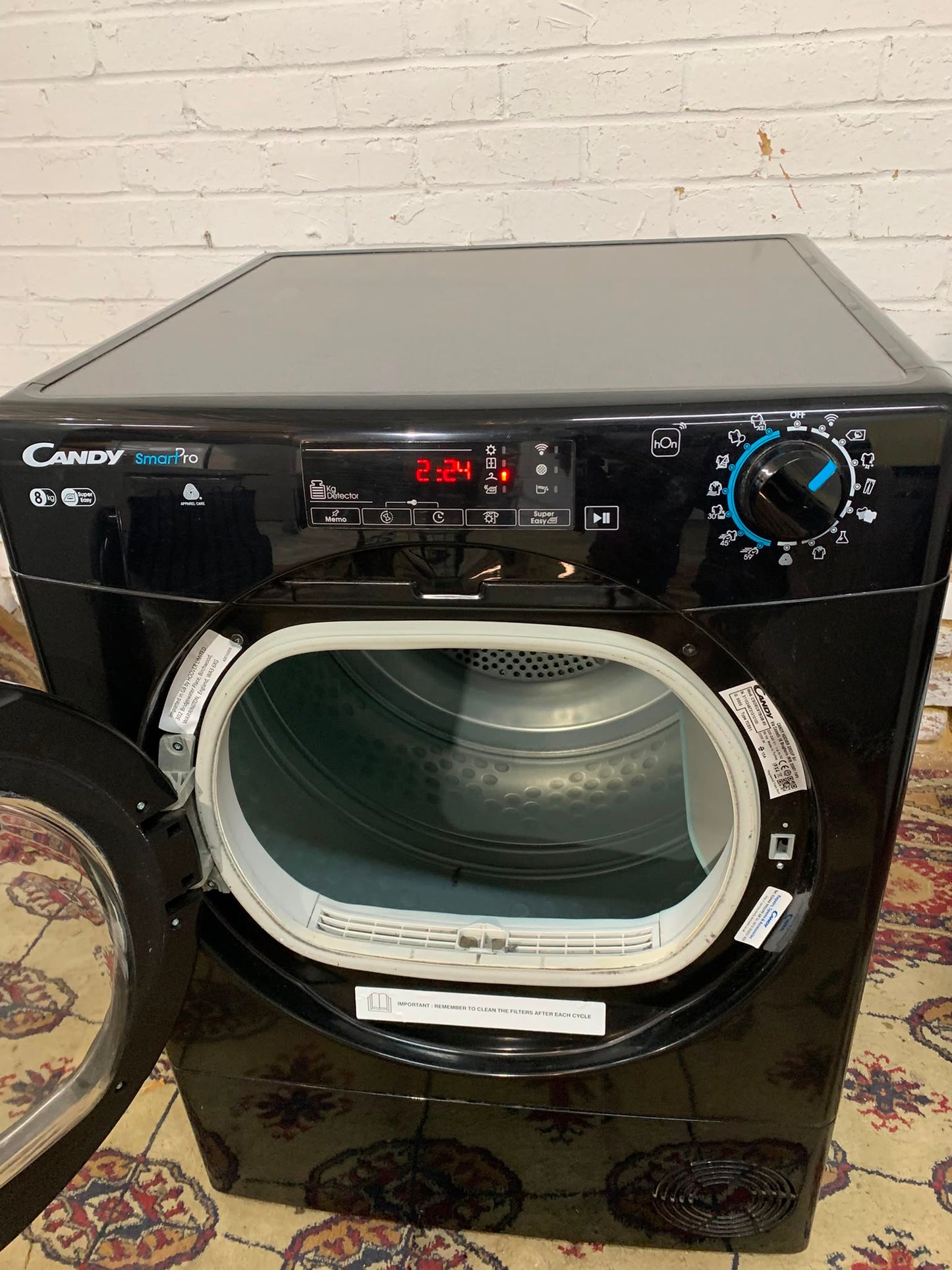 Candy Black Condenser Dryer For Sale