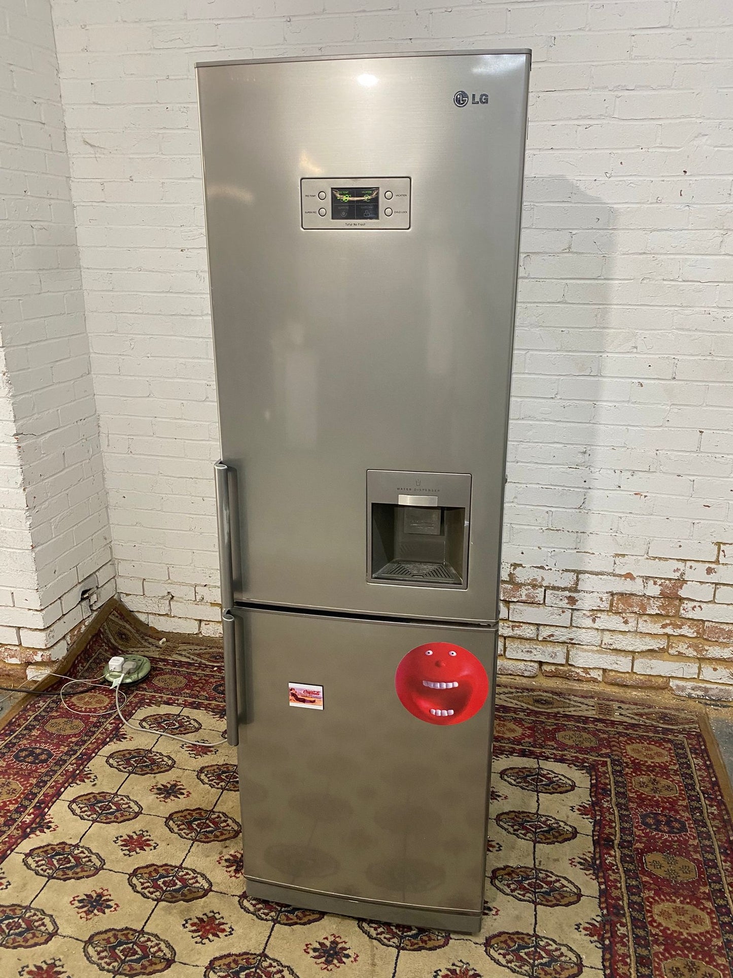 LG Grey Fridge Freezer With Water Dispenser For Sale