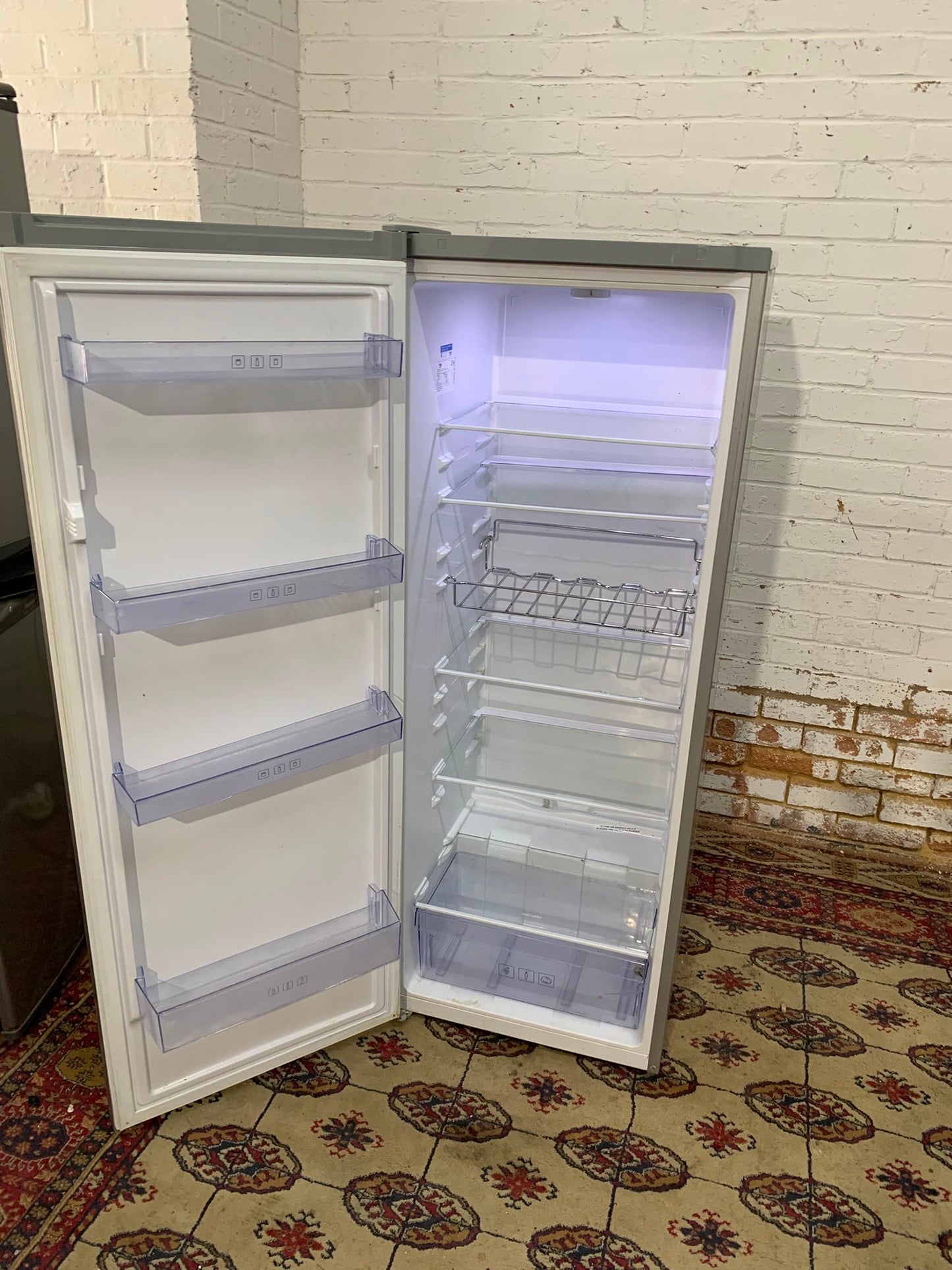 Grey Standing Fridge Only For Sale