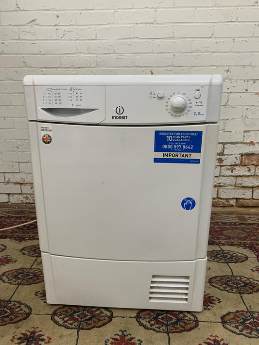 Indesit White  Condenser Dryer For Sale