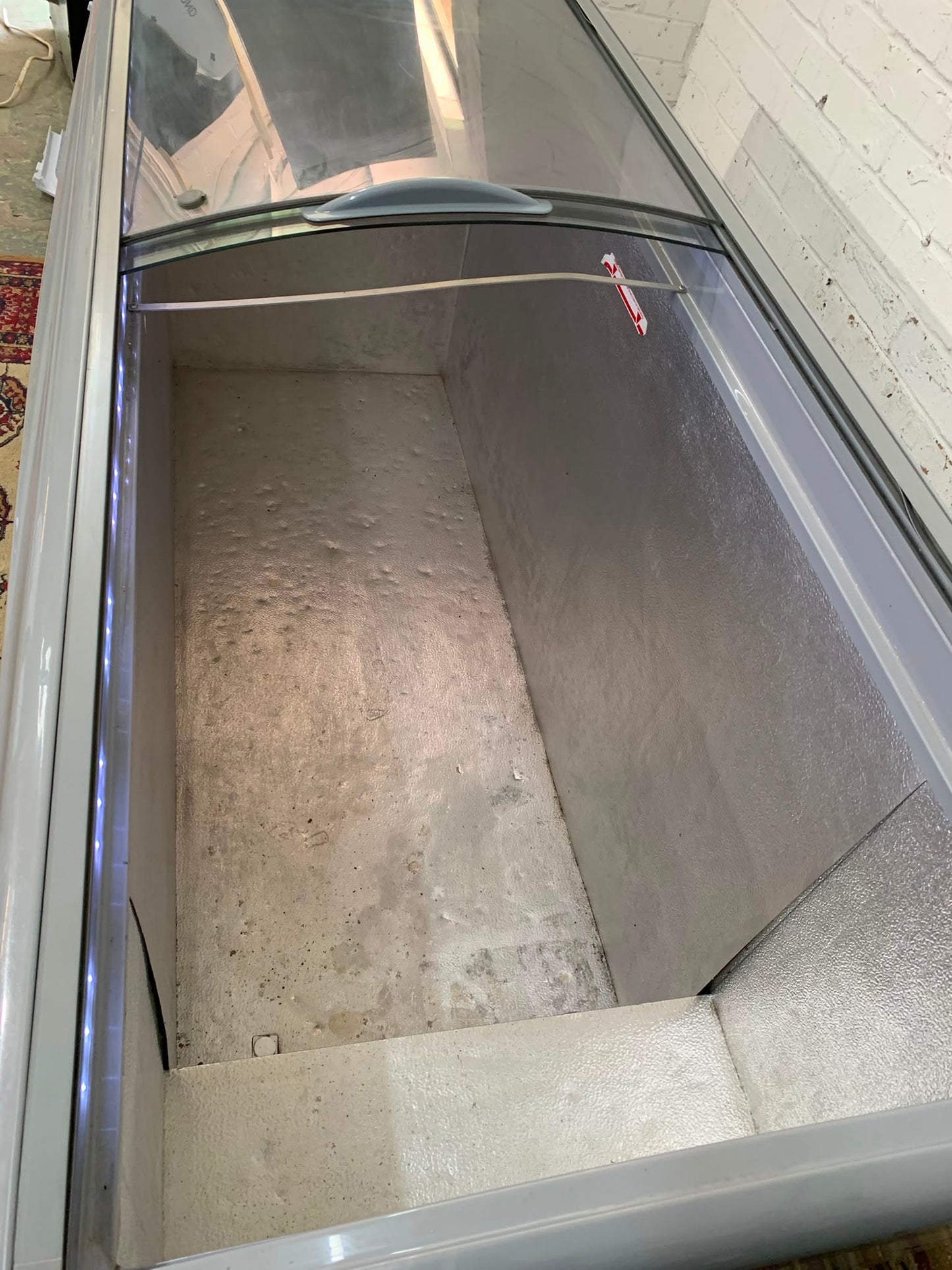 1.7M Long Commercial Glass Chest Freezer For Sale