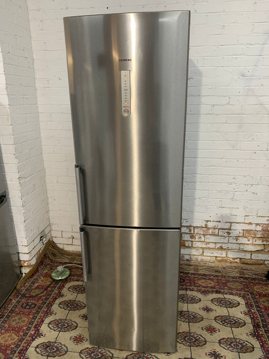 2M Tall Siemens Stainless Steel Fridge Freezer
