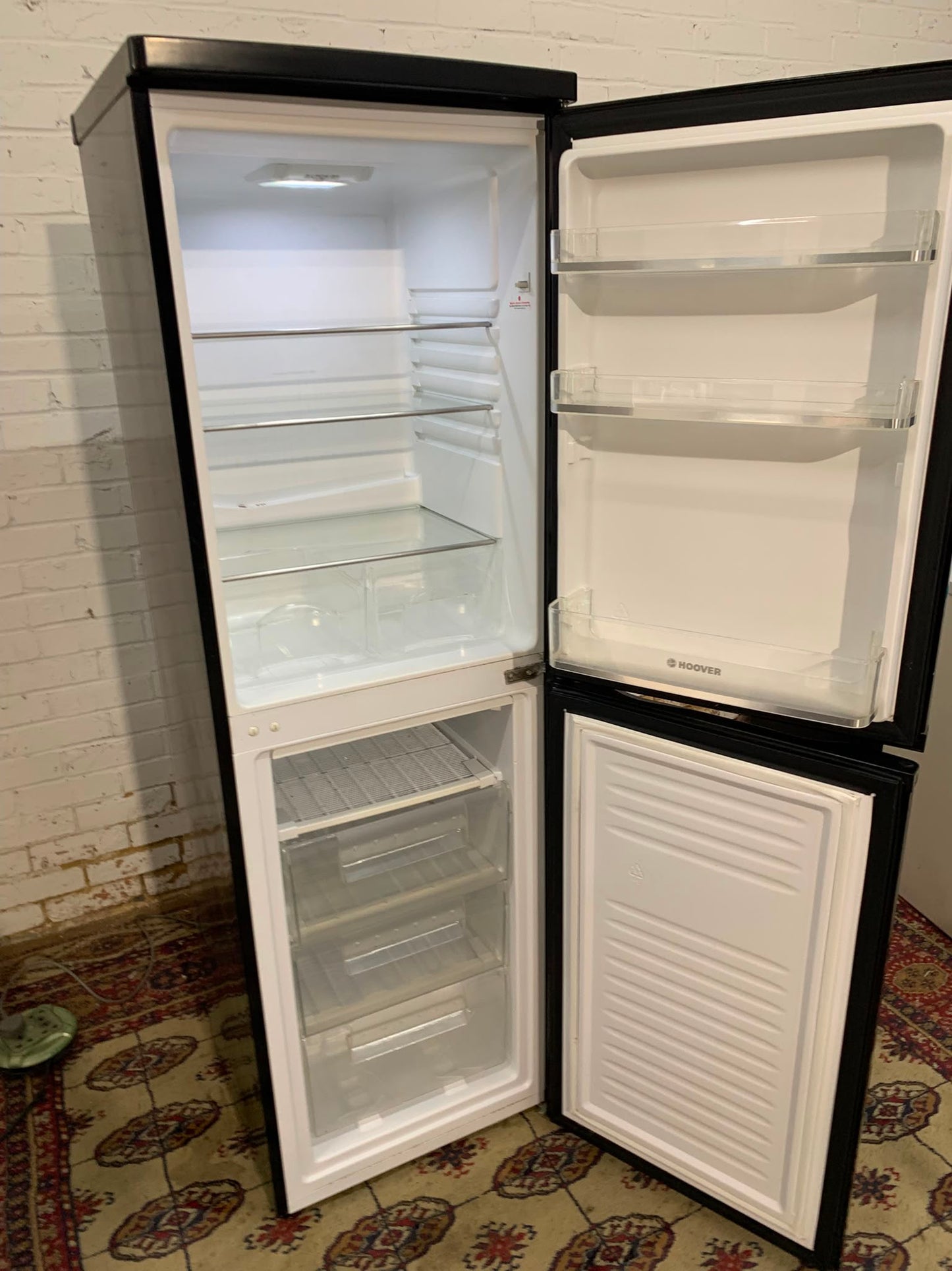 Hoover Black Fridge Freezer For Sale