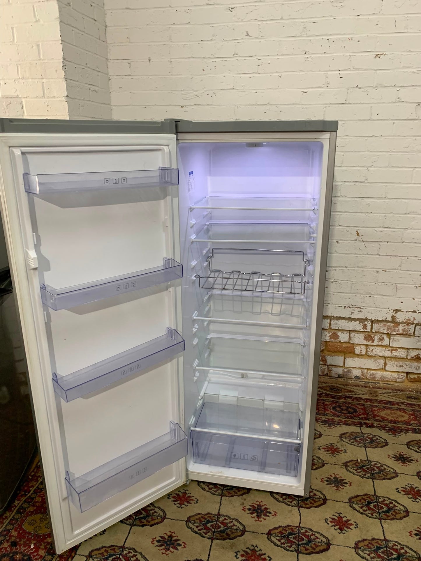 Grey Standing Fridge Only For Sale