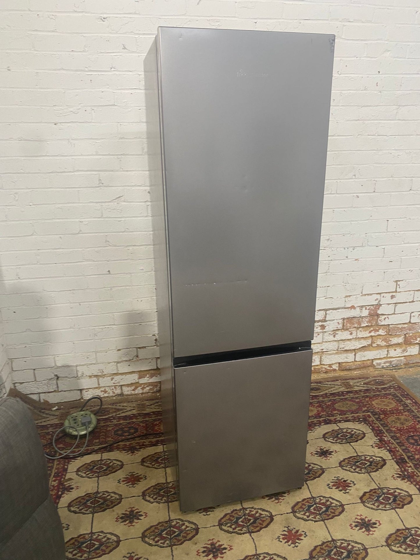 FridgeMaster Grey Fridge Freezer For Sale