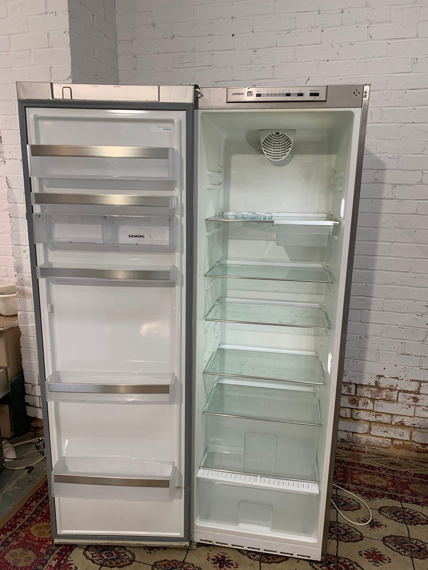 Siemens Stainless Steel Standing Fridge Only For Sale