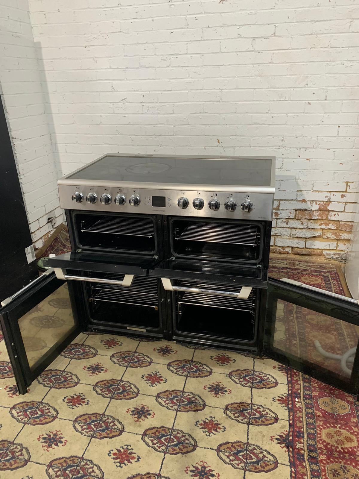 100CM Leisure Stainless Steel  Electric Ceramic Cooker With Double Oven/Grill For Sale