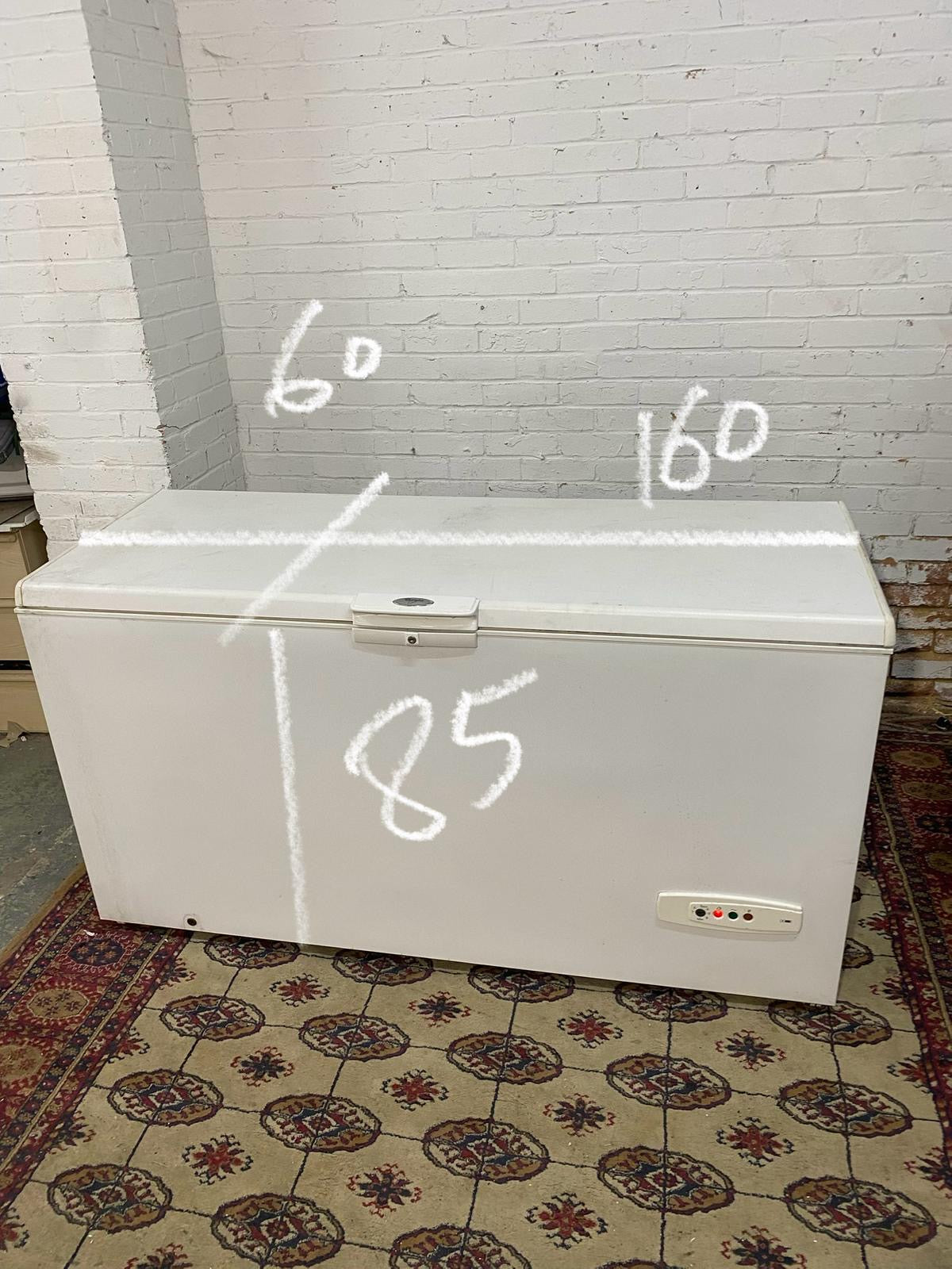Whirlpool Large 510L Commercial Chest Freezer Frost Free Technology For Sale