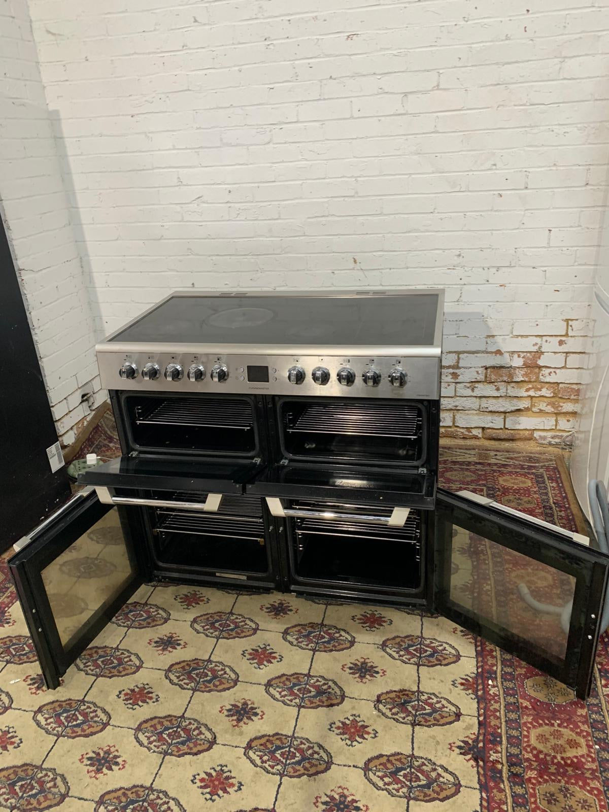 100CM Leisure Stainless Steel  Electric Ceramic Cooker With Double Oven/Grill For Sale