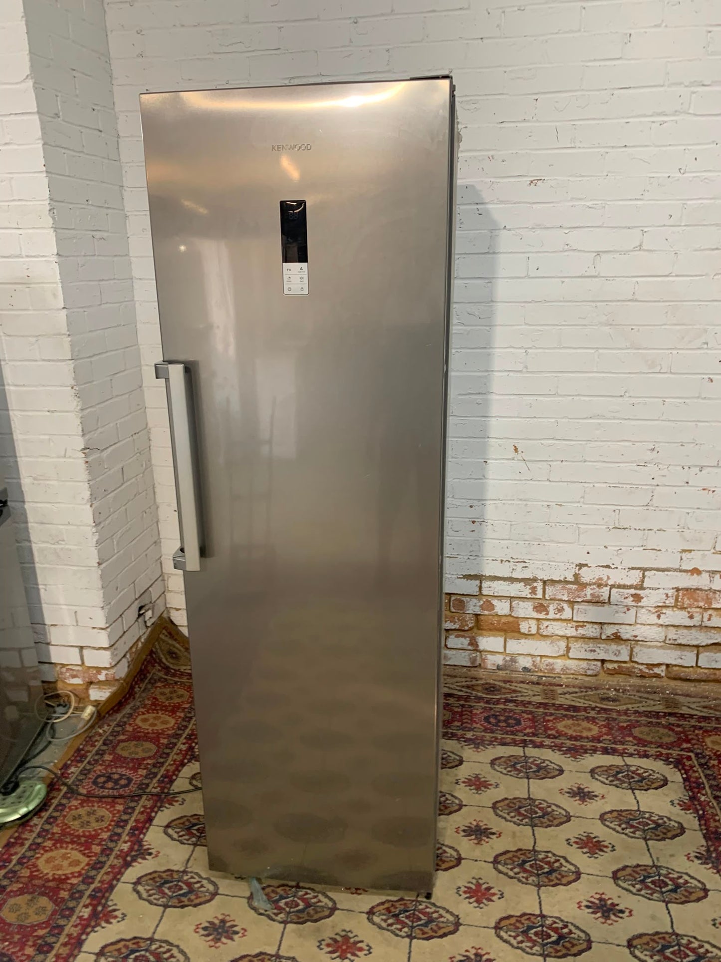185CM Kenwood Standing Fridge Stainless Steel For Sale