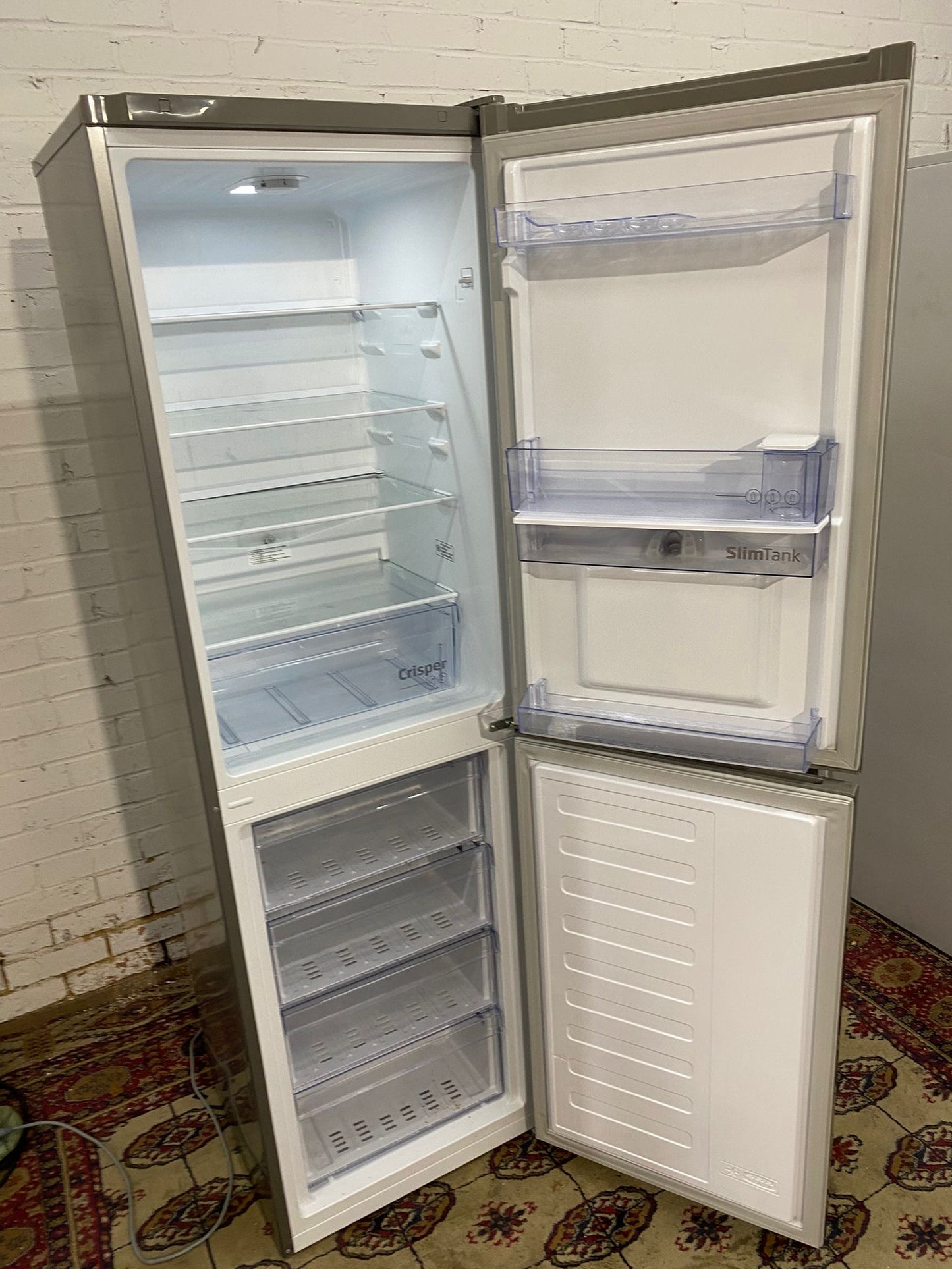 Beko Grey Water Dispenser Fridge Freezer For Sale