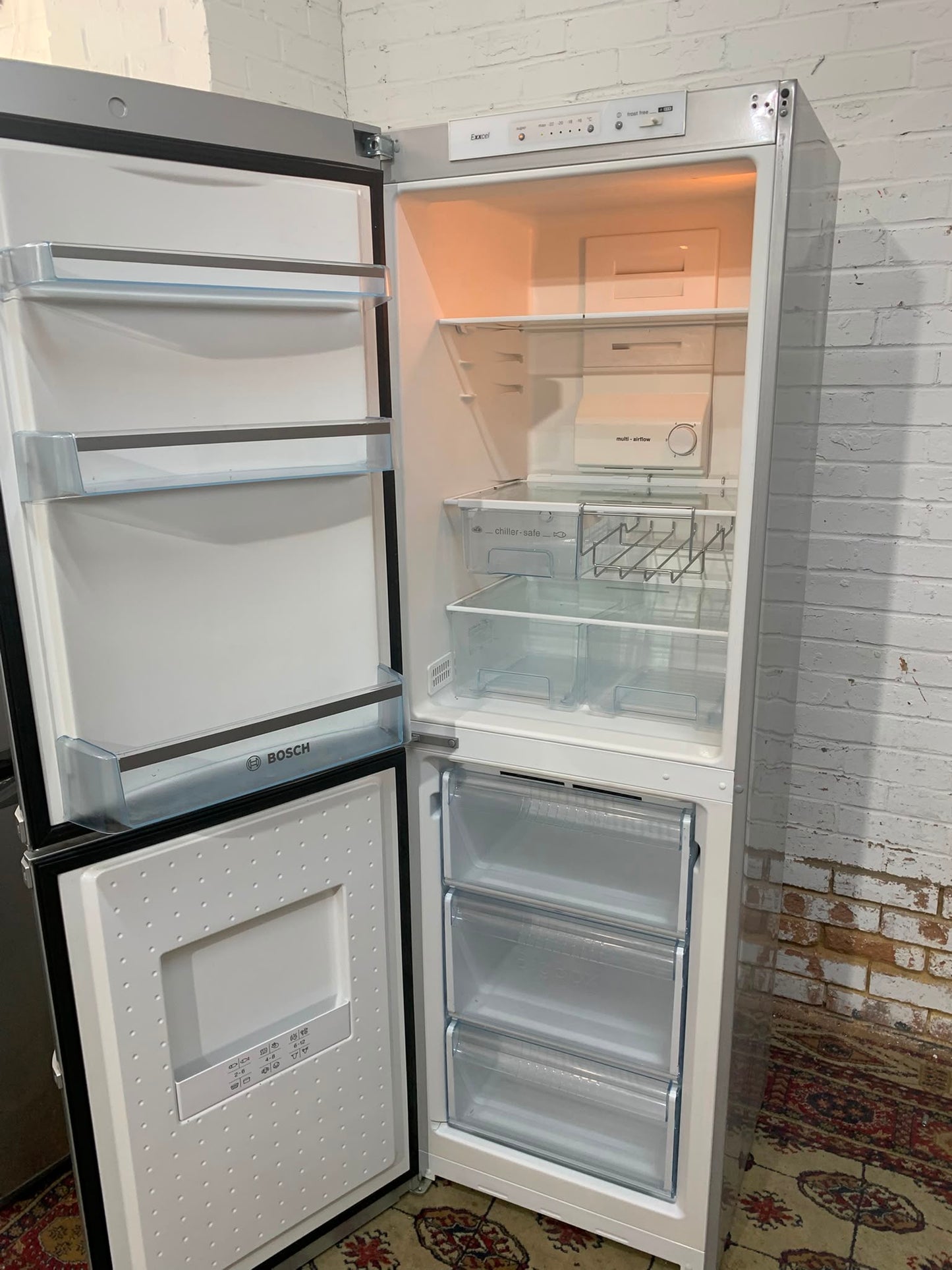 Bosch 185CM Tall Fridge Freezer For Sale