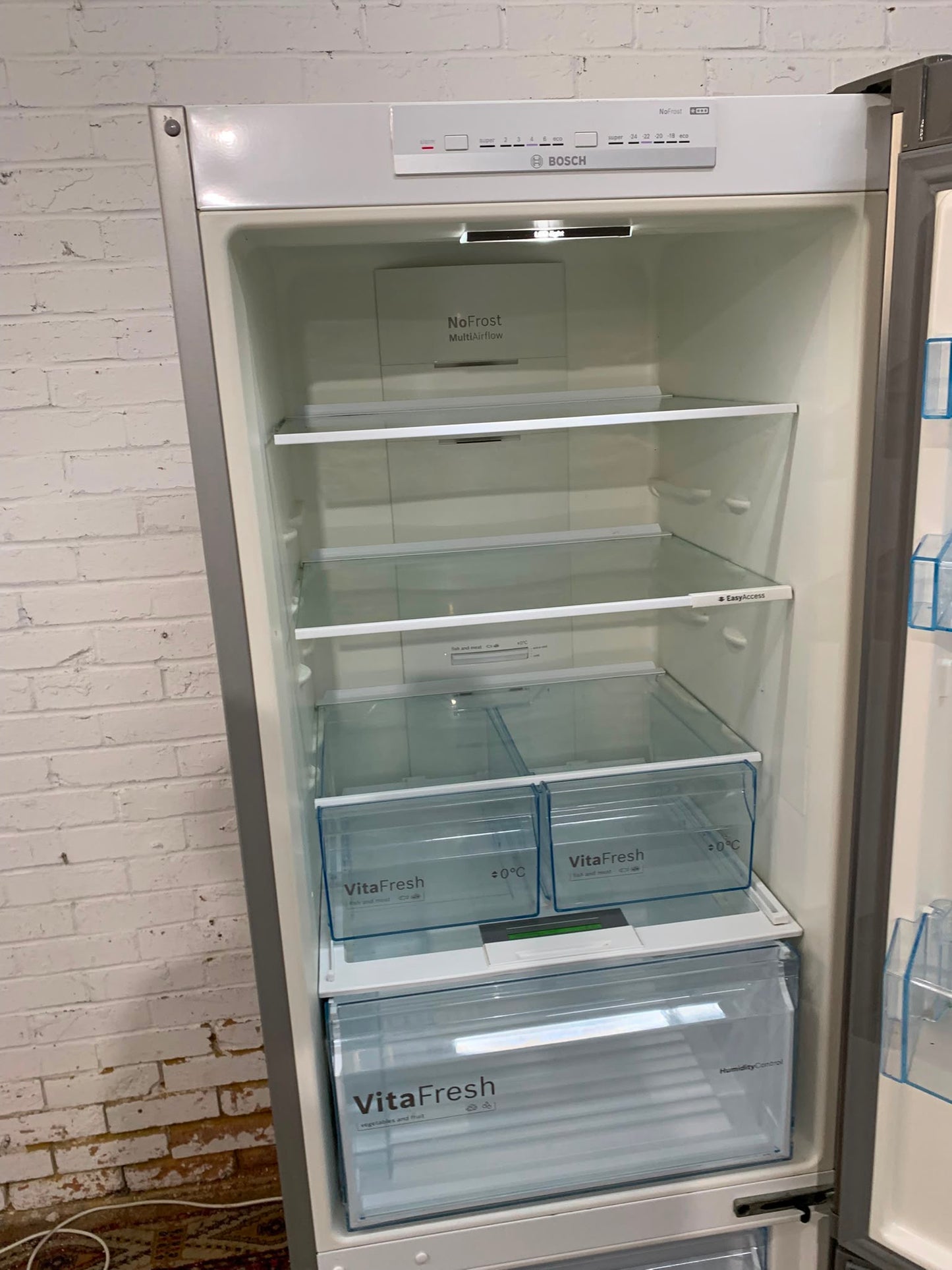 Bosch Stainless Steel Fridge Freezer For Sale