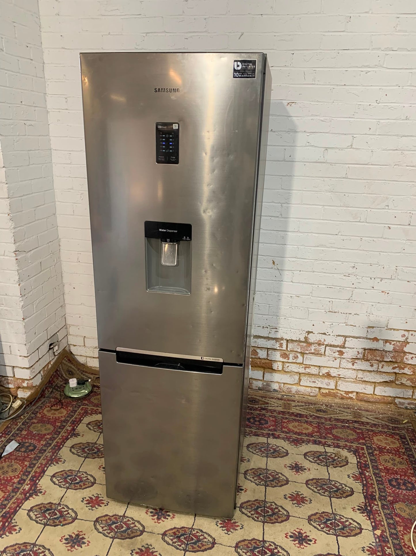 Samsung 185CM Tall Stainless Steel Fridge Freezer Only For Sale