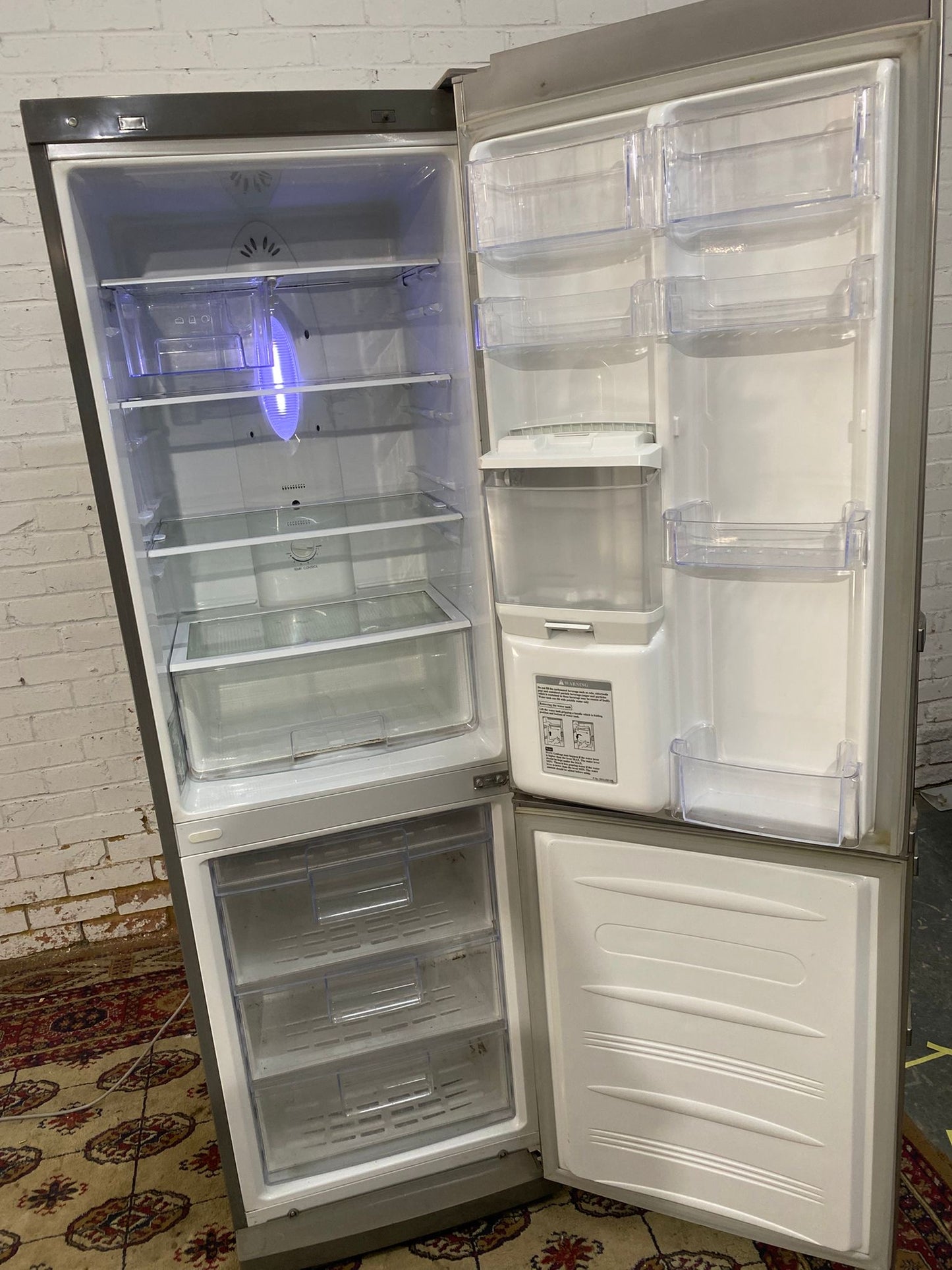 LG Grey Fridge Freezer With Water Dispenser For Sale