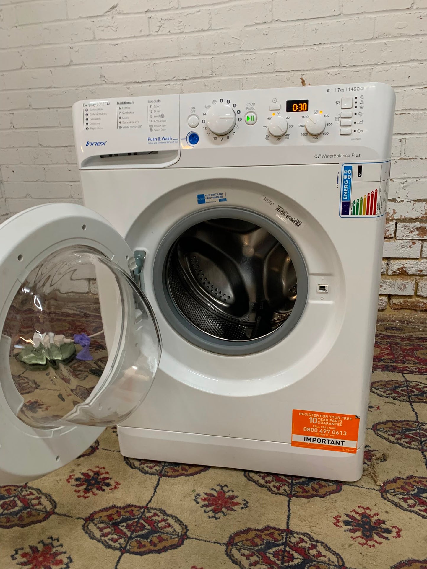 Indesit 7KG Washing Machine For Sale
